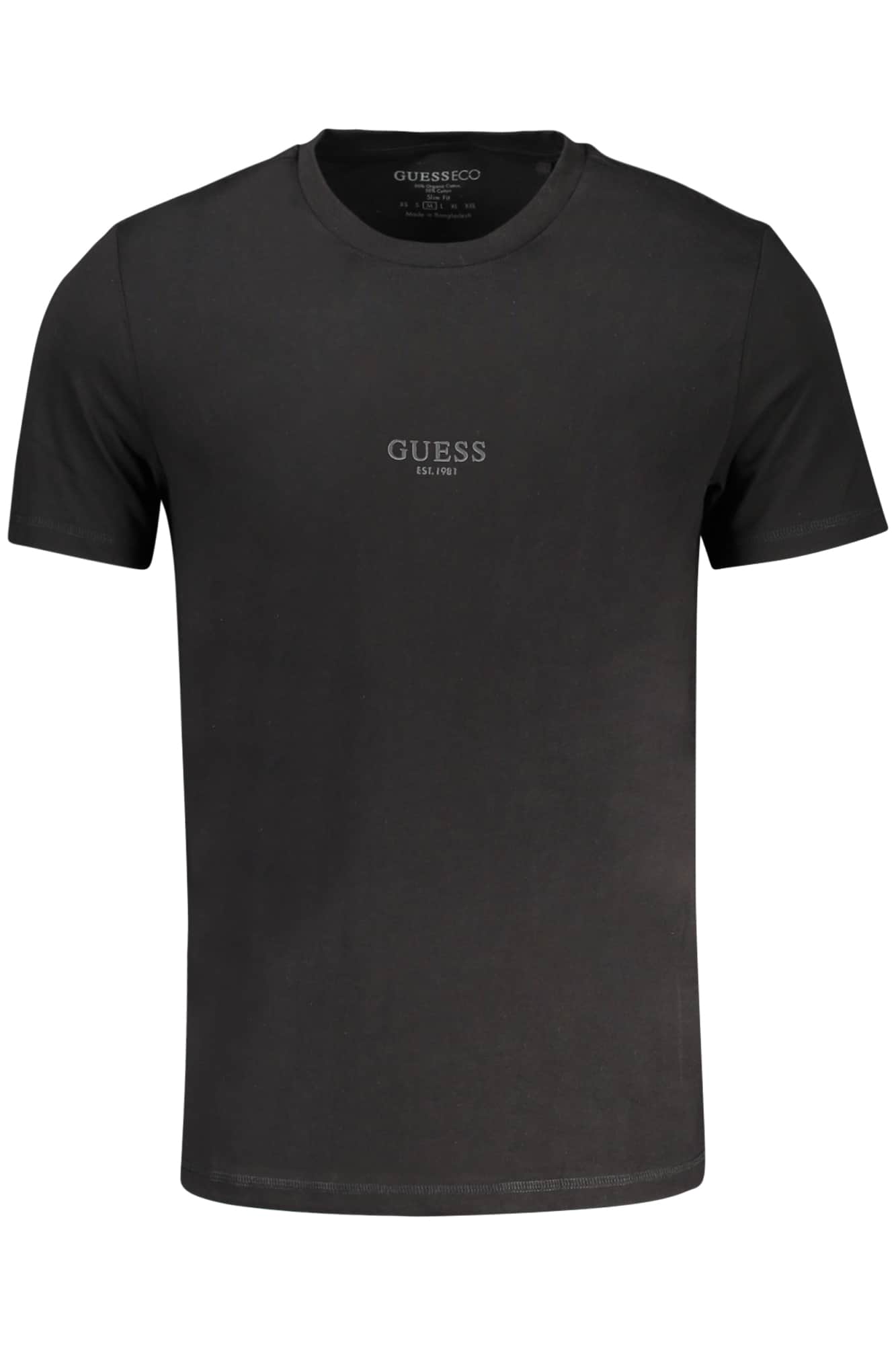 Guess vaqueros manga corta t-camisa hombre blanco