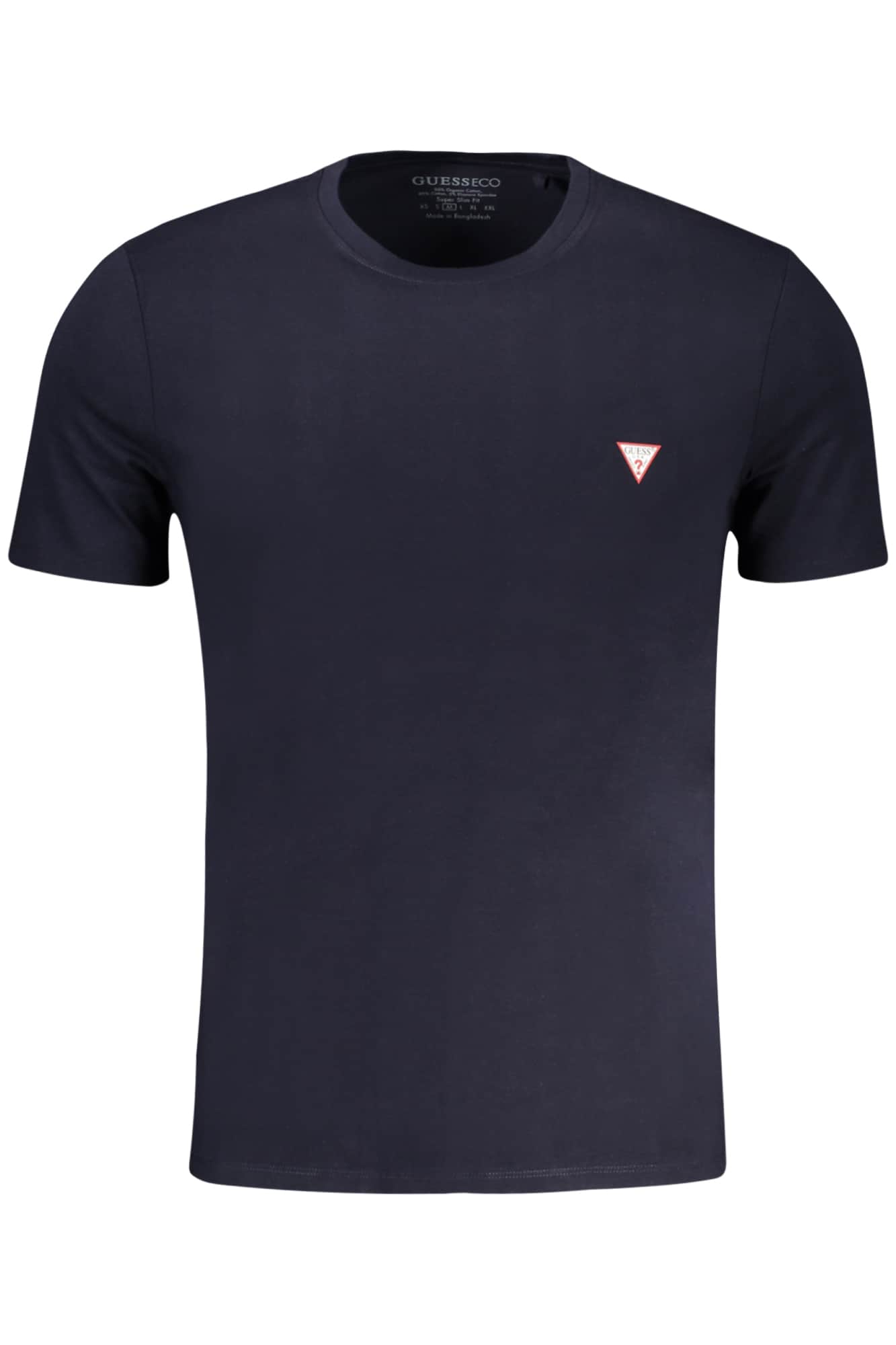 Guess vaqueros manga corta t-camisa hombre azul