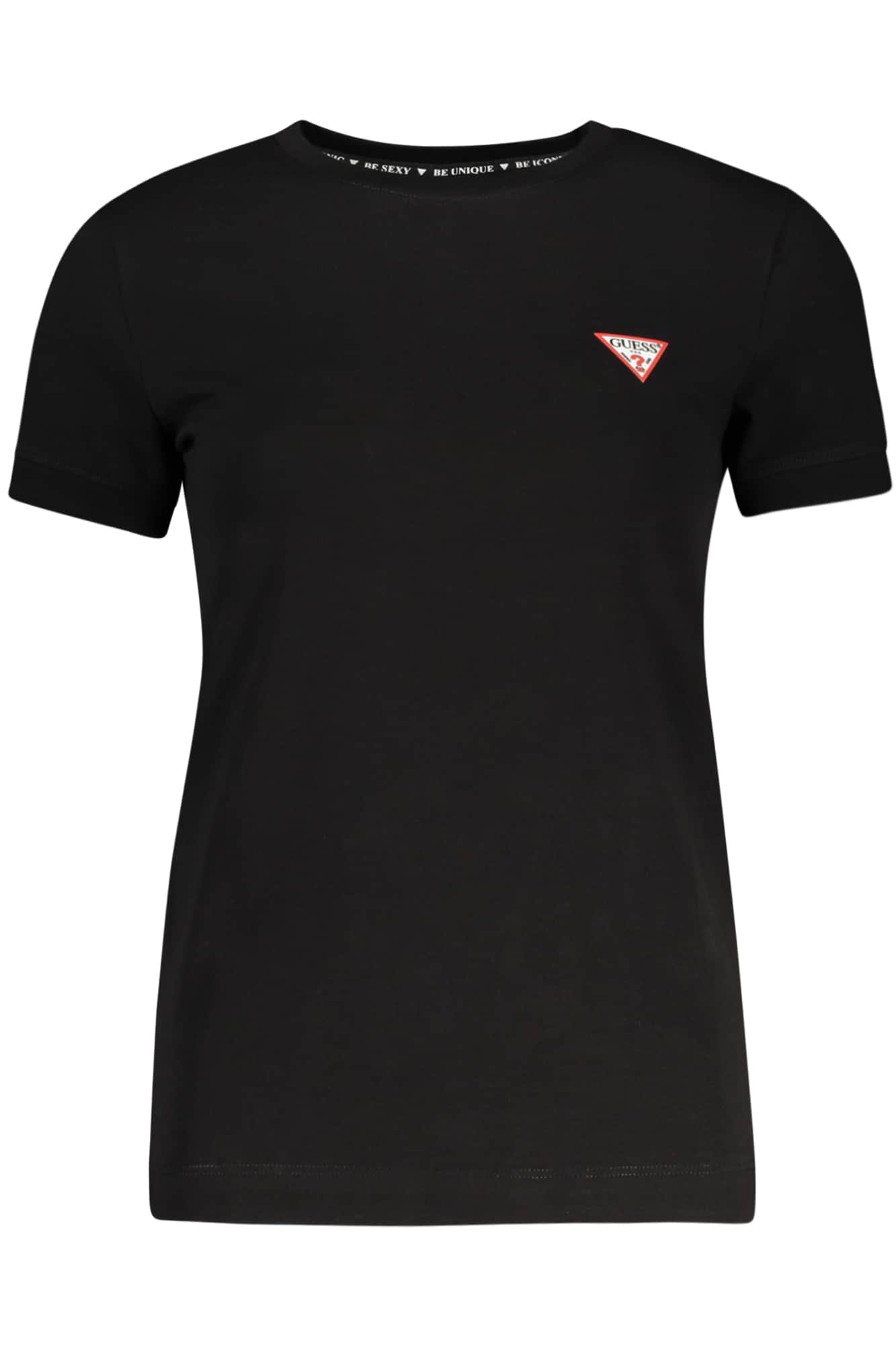 Guess vaqueros manga corta t-camisa mujer blanco
