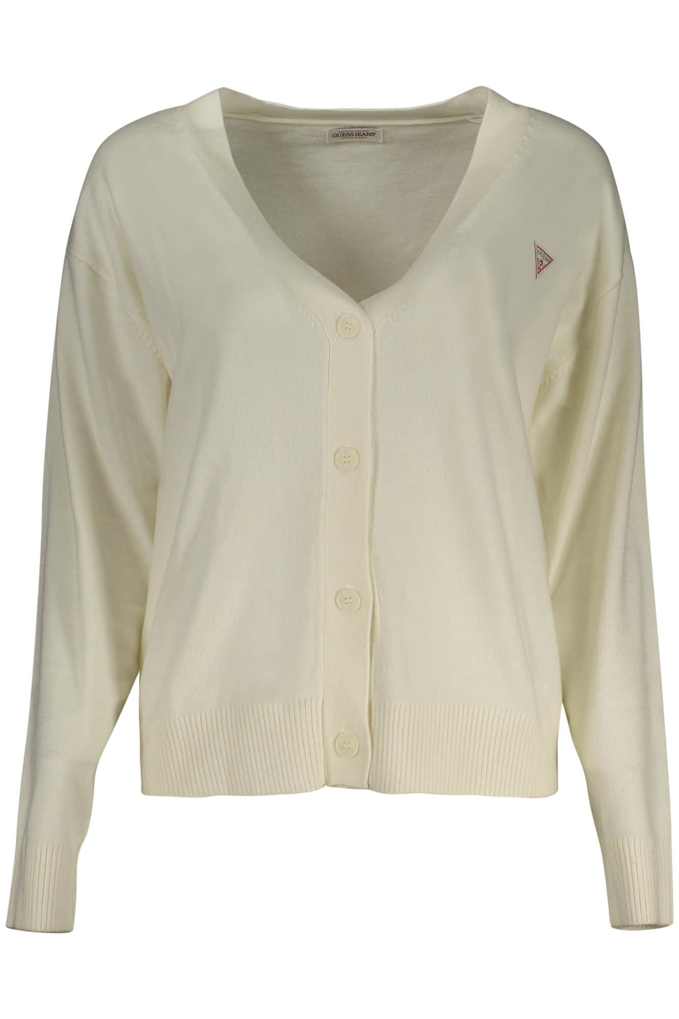 Guess vaqueros mujer cárdigan blanco