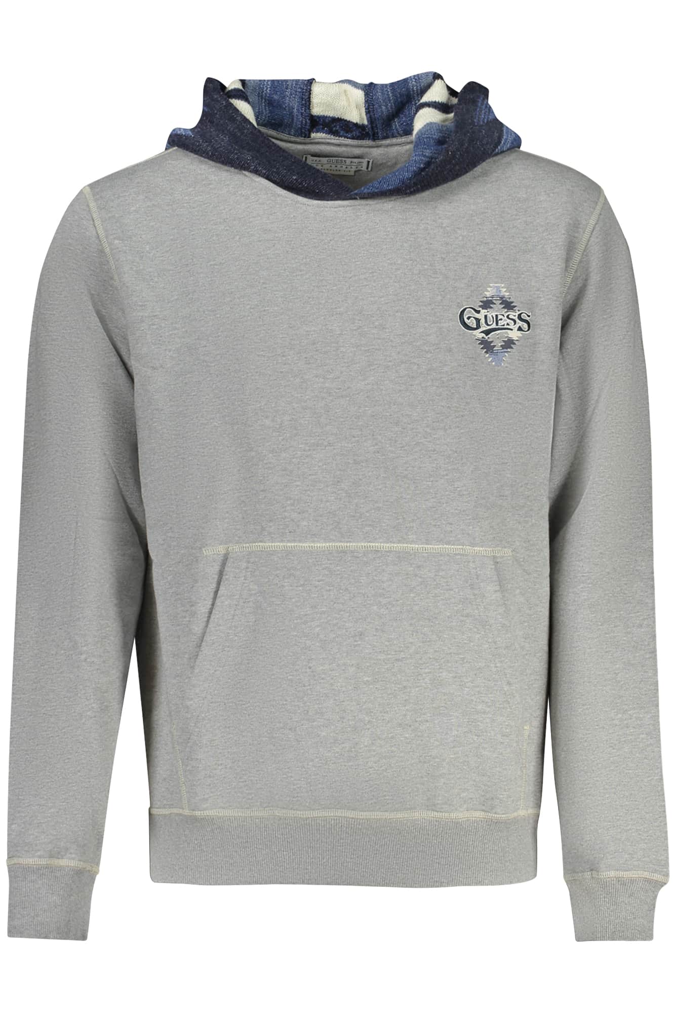 Guess vaqueros sudadera sin cremallera hombre azul