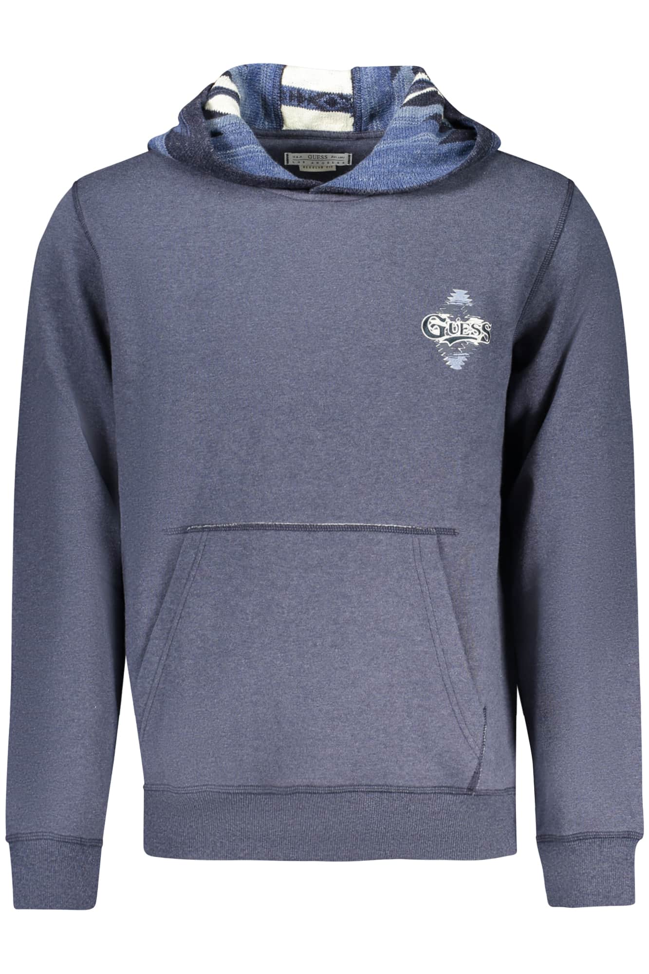 Guess vaqueros sudadera sin cremallera hombre azul