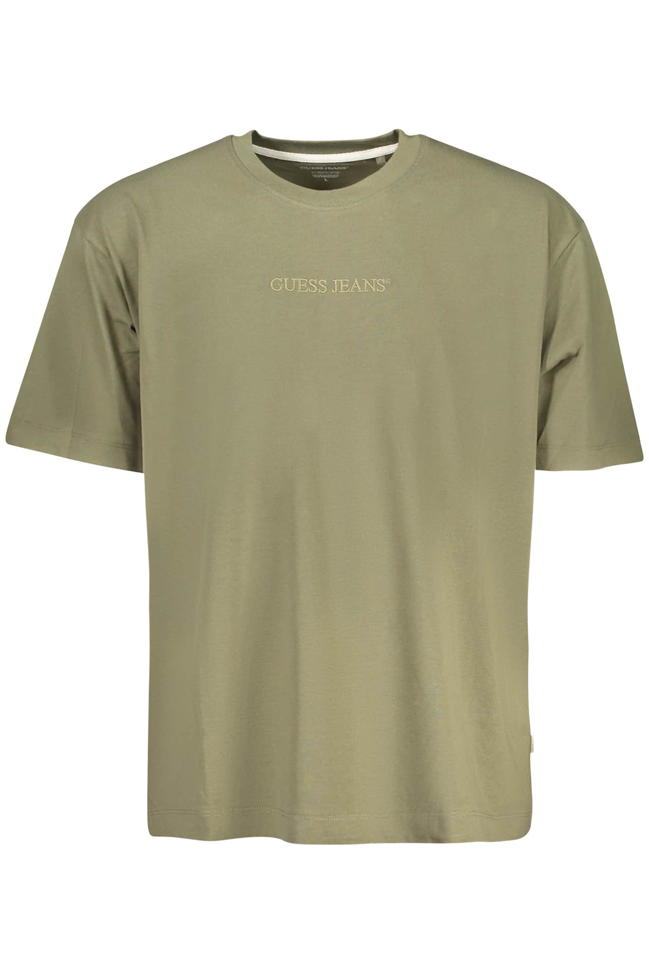 Guess vaqueros manga corta t-camisa hombre blanco