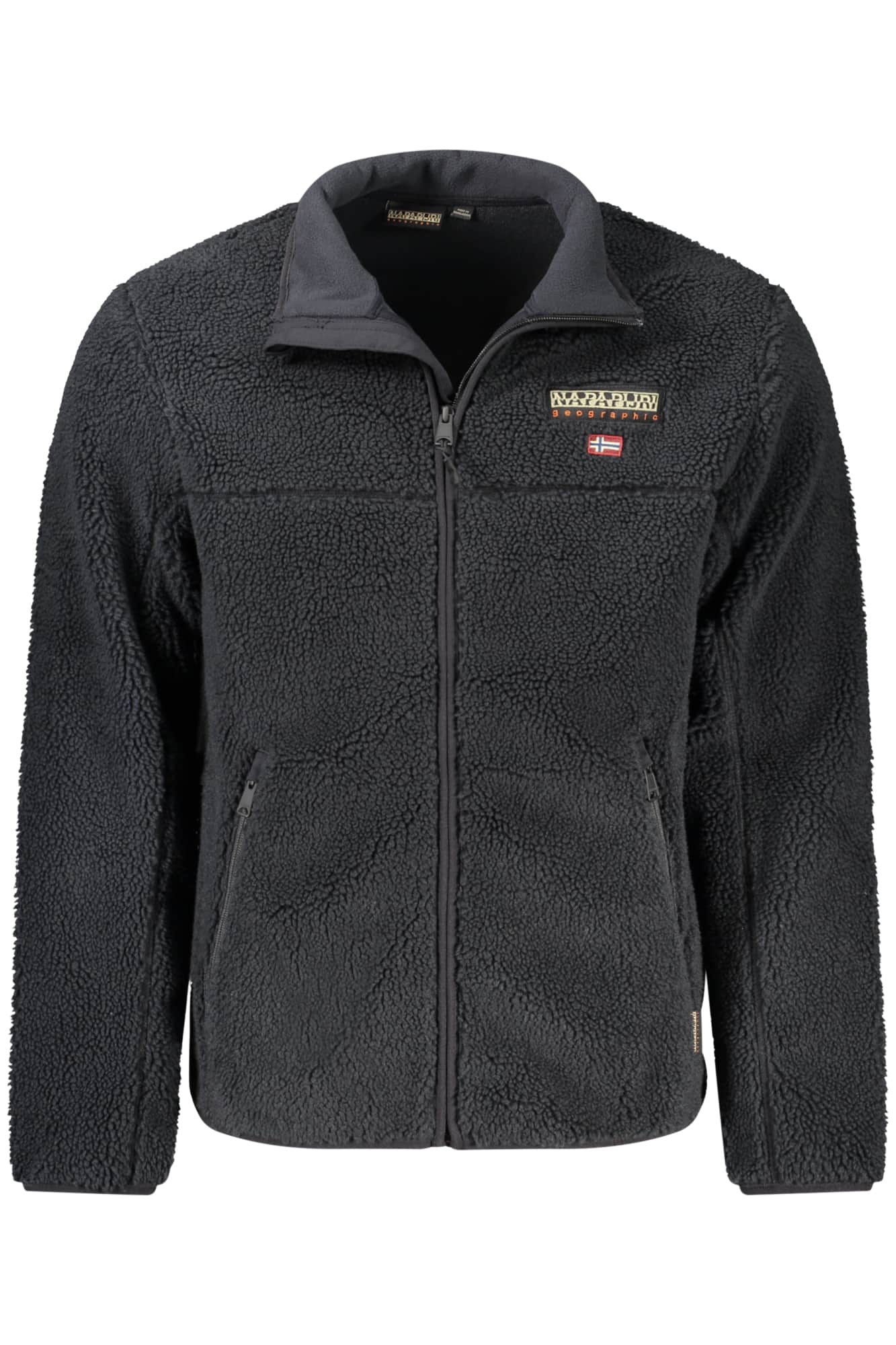 Napapijri hombre sport chaqueta negro