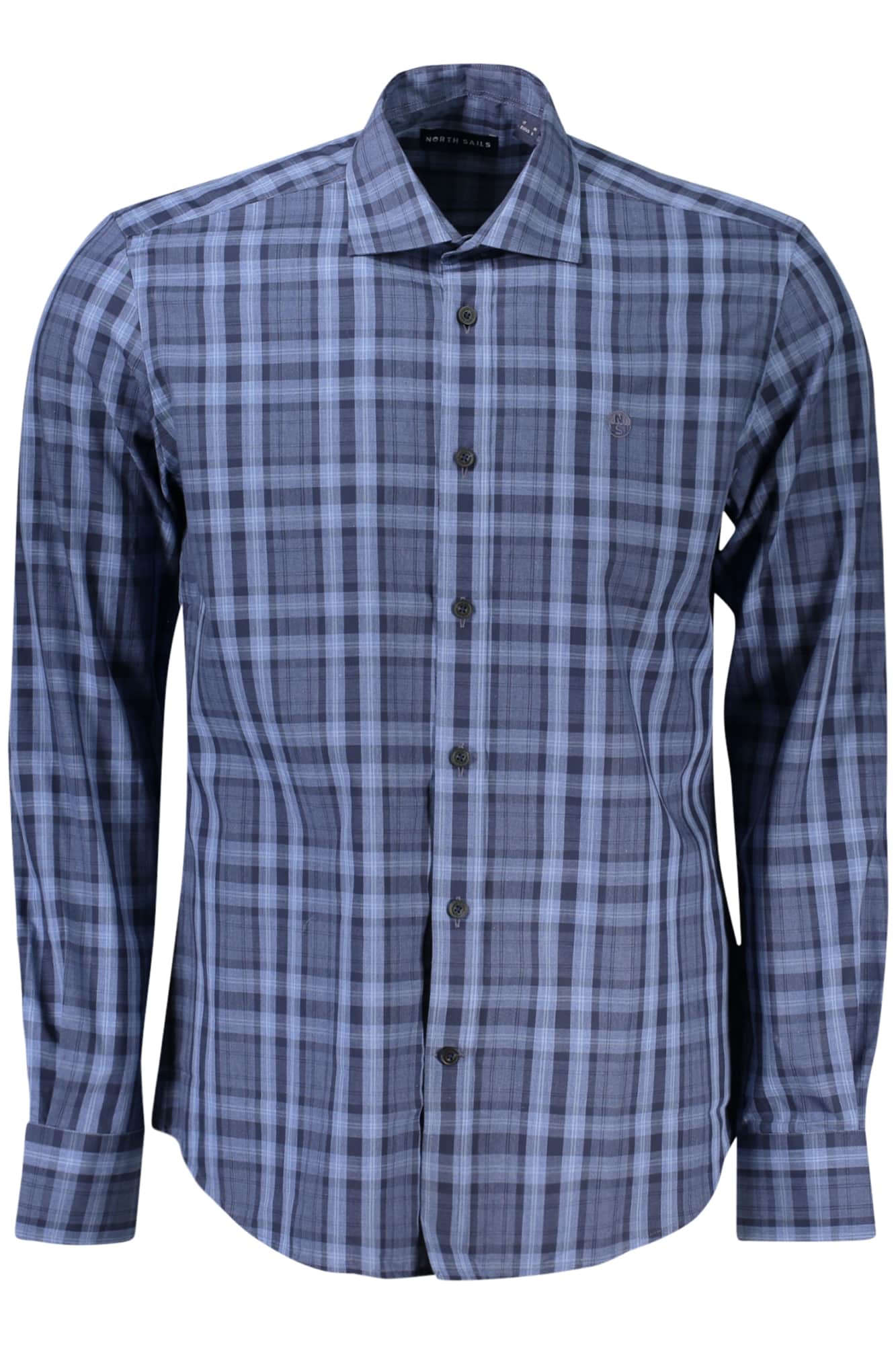 North Sails manga larga camisa hombre azul