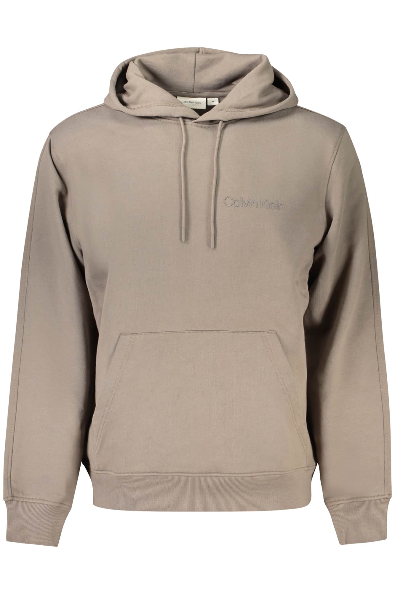 Calvin Klein hombre marrón con cremallera sudadera