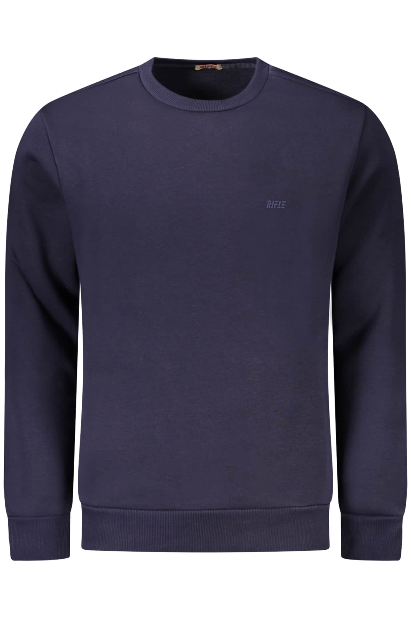 Rifle sudadera sin cremallera hombre gris