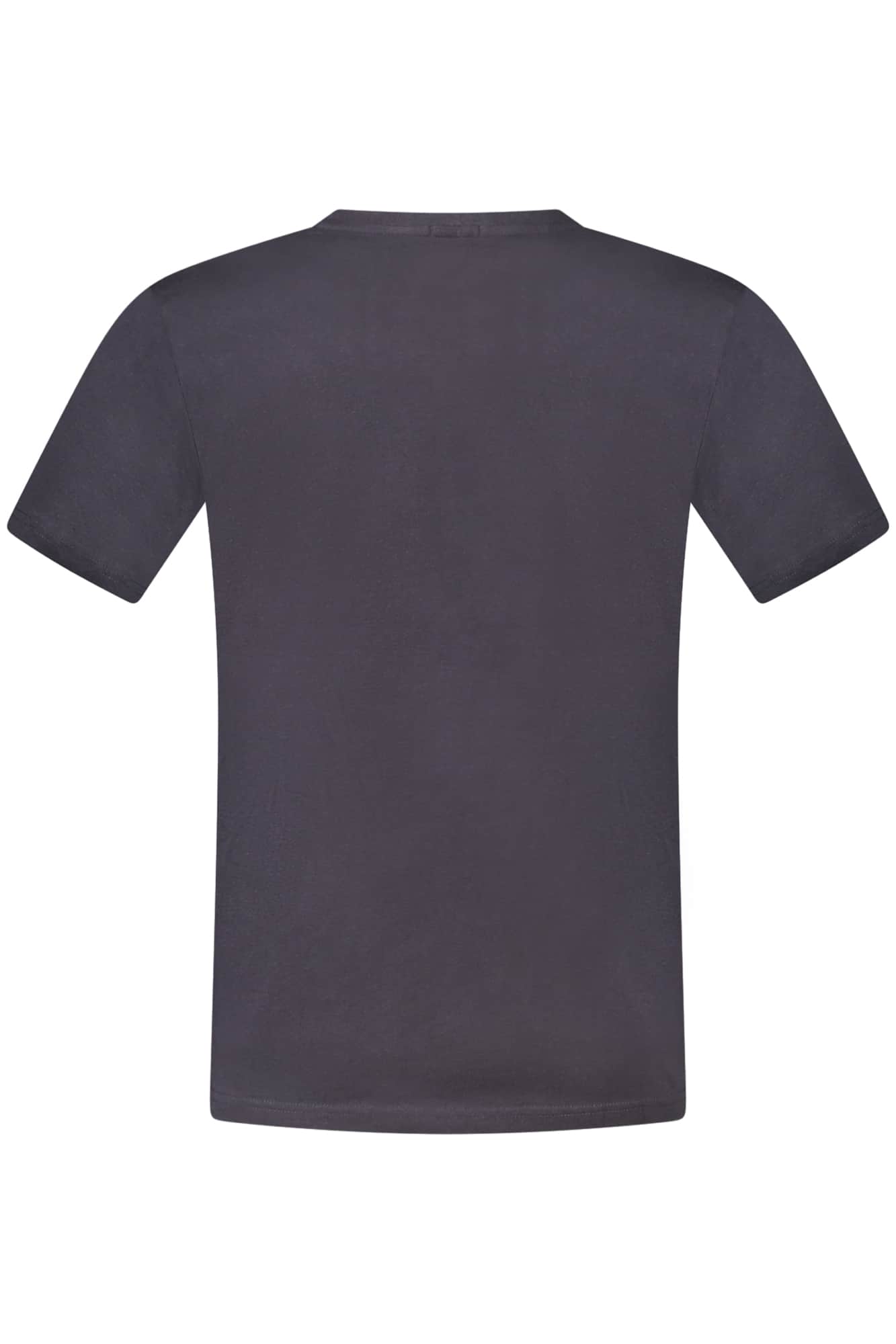 Rifle manga corta t-camisa hombre negro