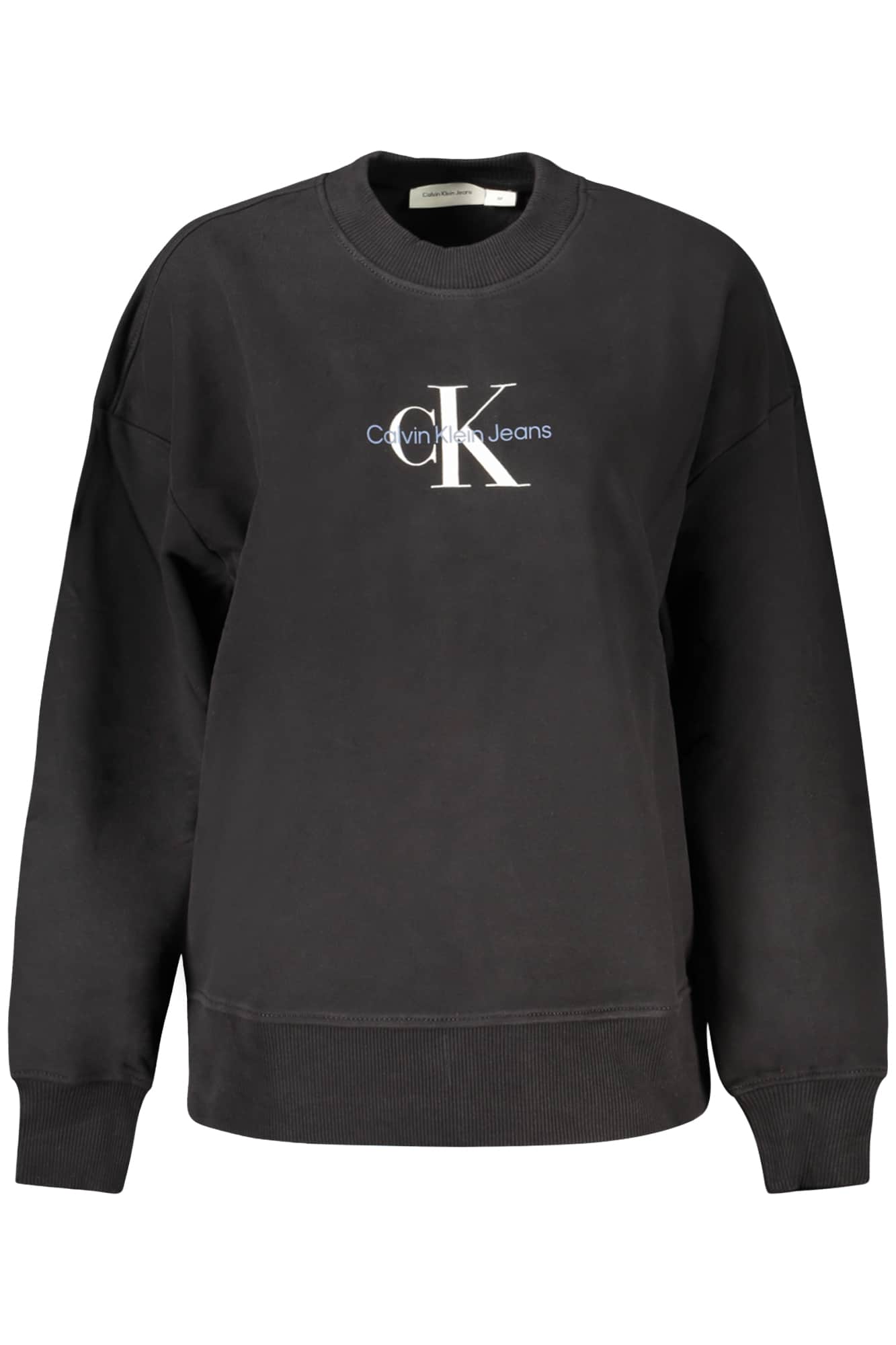 Calvin Klein sudadera sin cremallera mujer negro