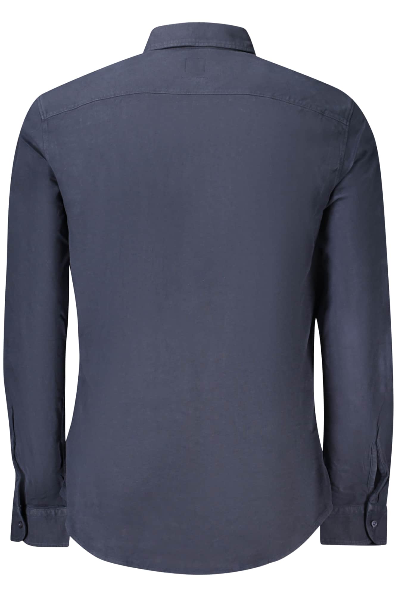 Hugo Boss manga larga camisa hombre azul