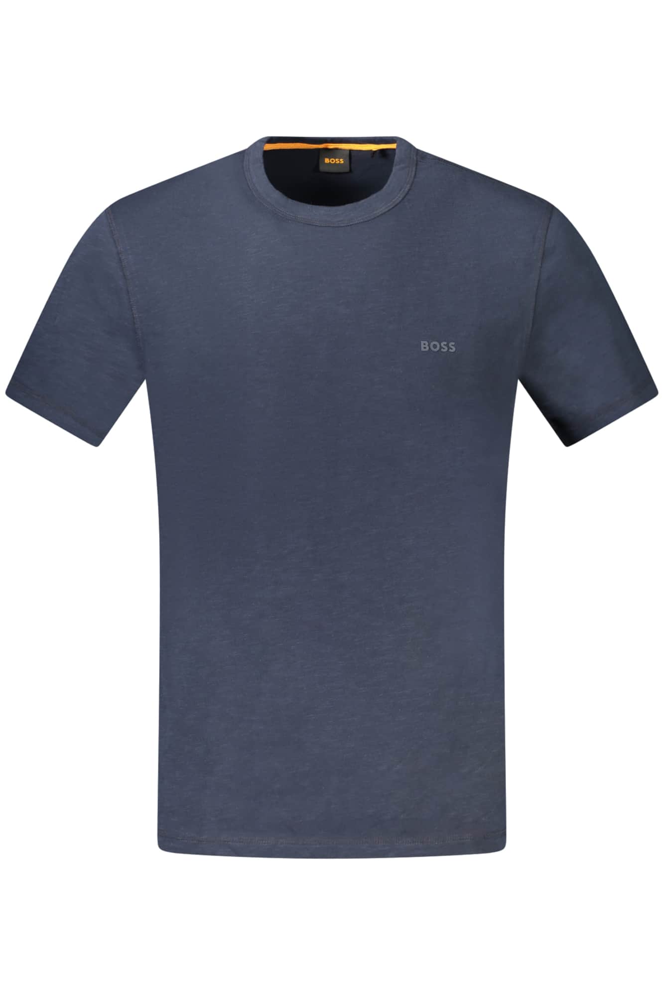 Hugo Boss hombre manga corta t-camisa azul