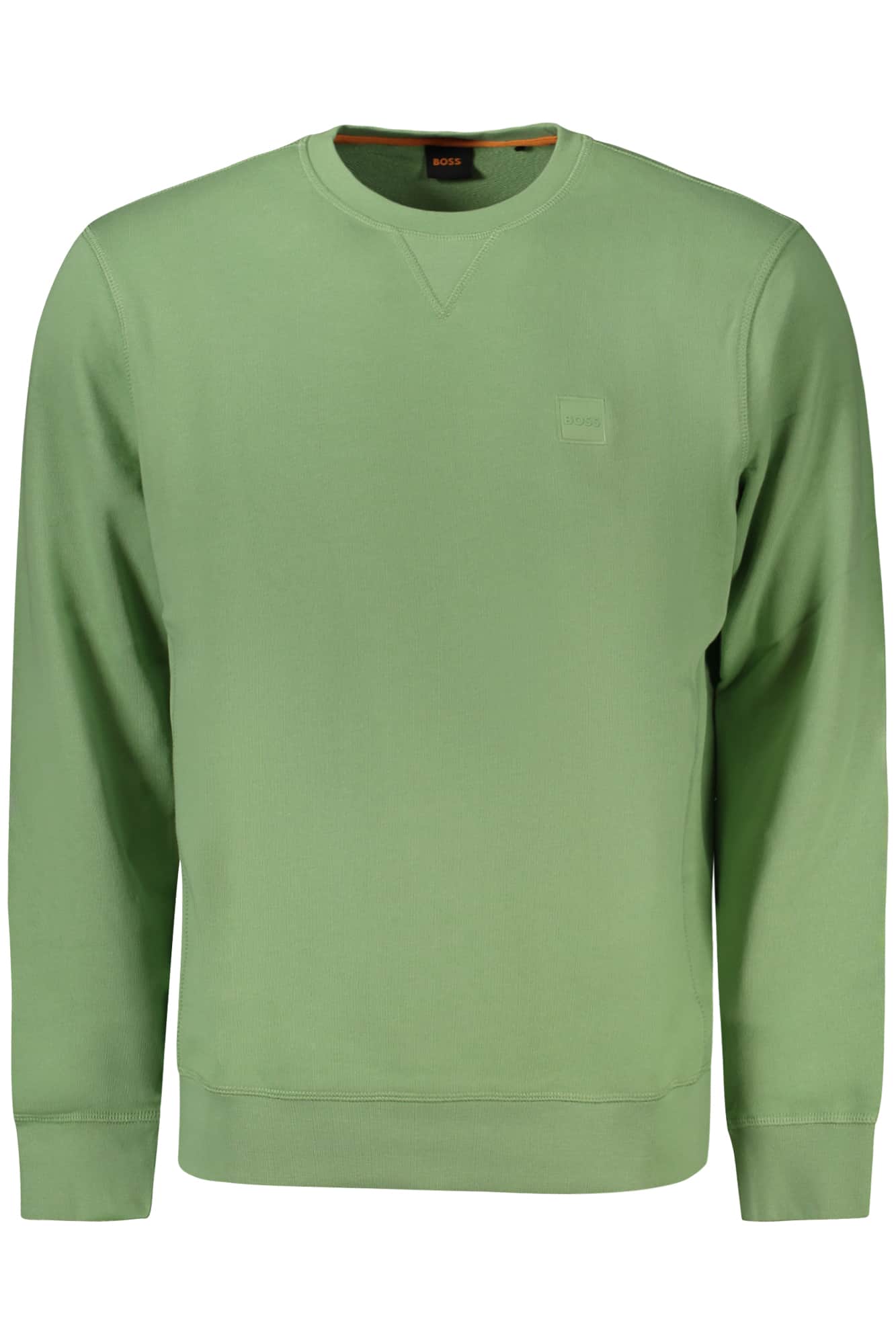 Hugo Boss hombre sin cremallera sudadera marrón