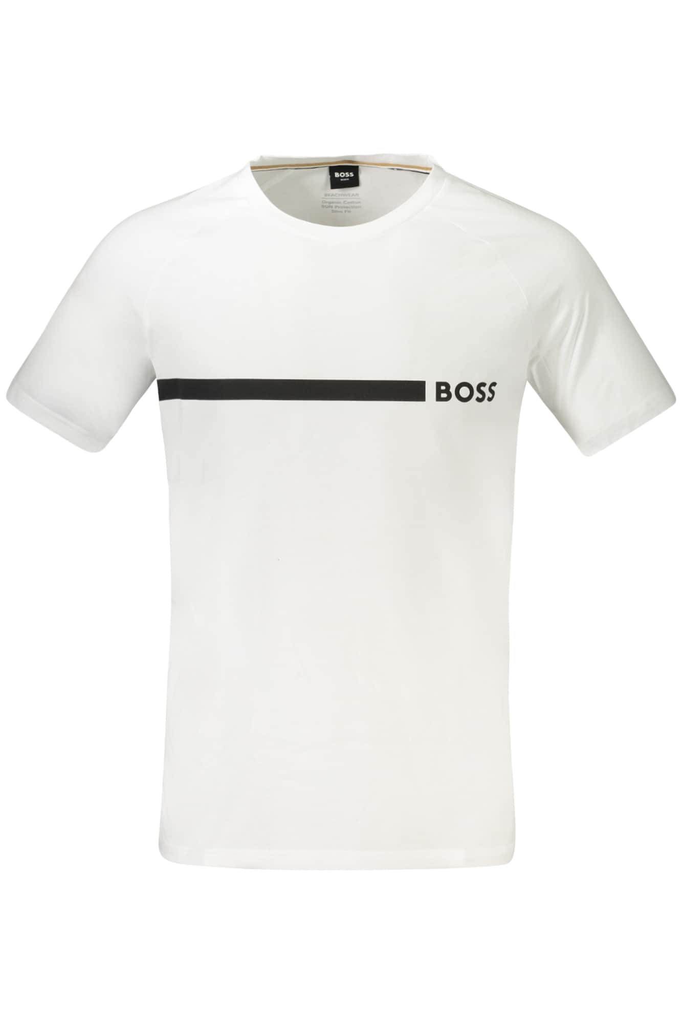 Hugo Boss hombre manga corta t-camisa blanco