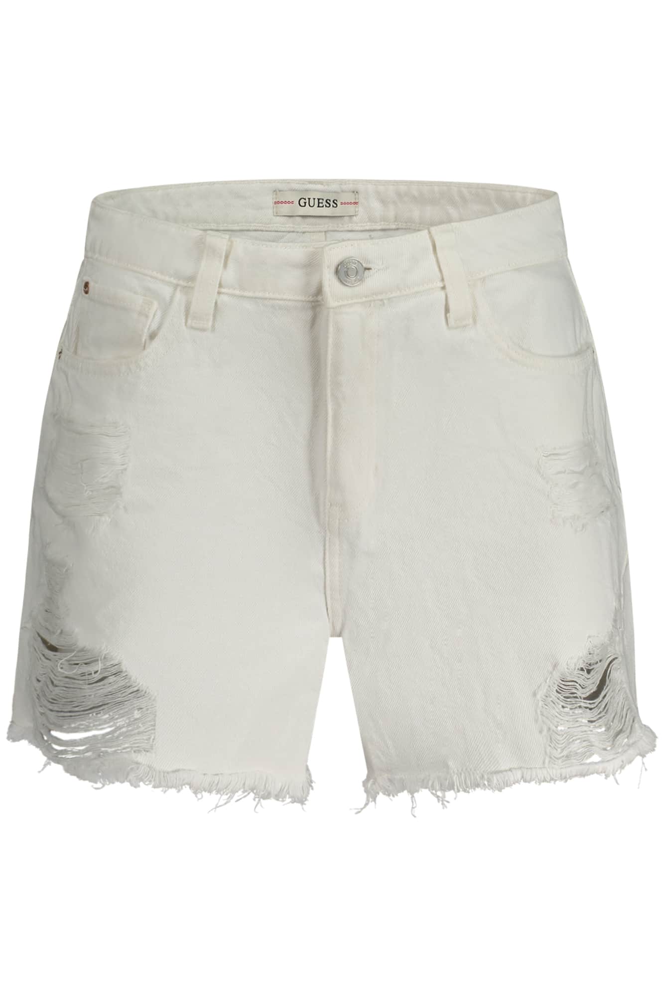 Guess vaqueros mujer corto vaqueros blanco