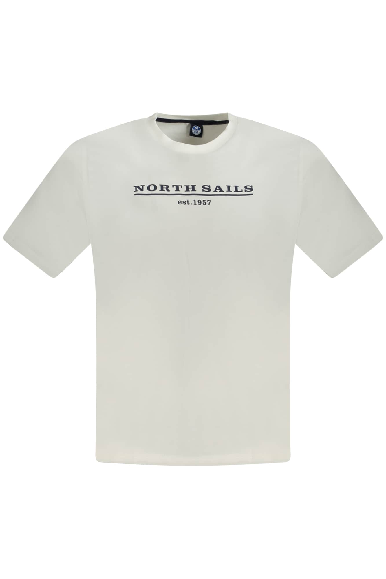 North Sails manga corta t-camisa hombre negro