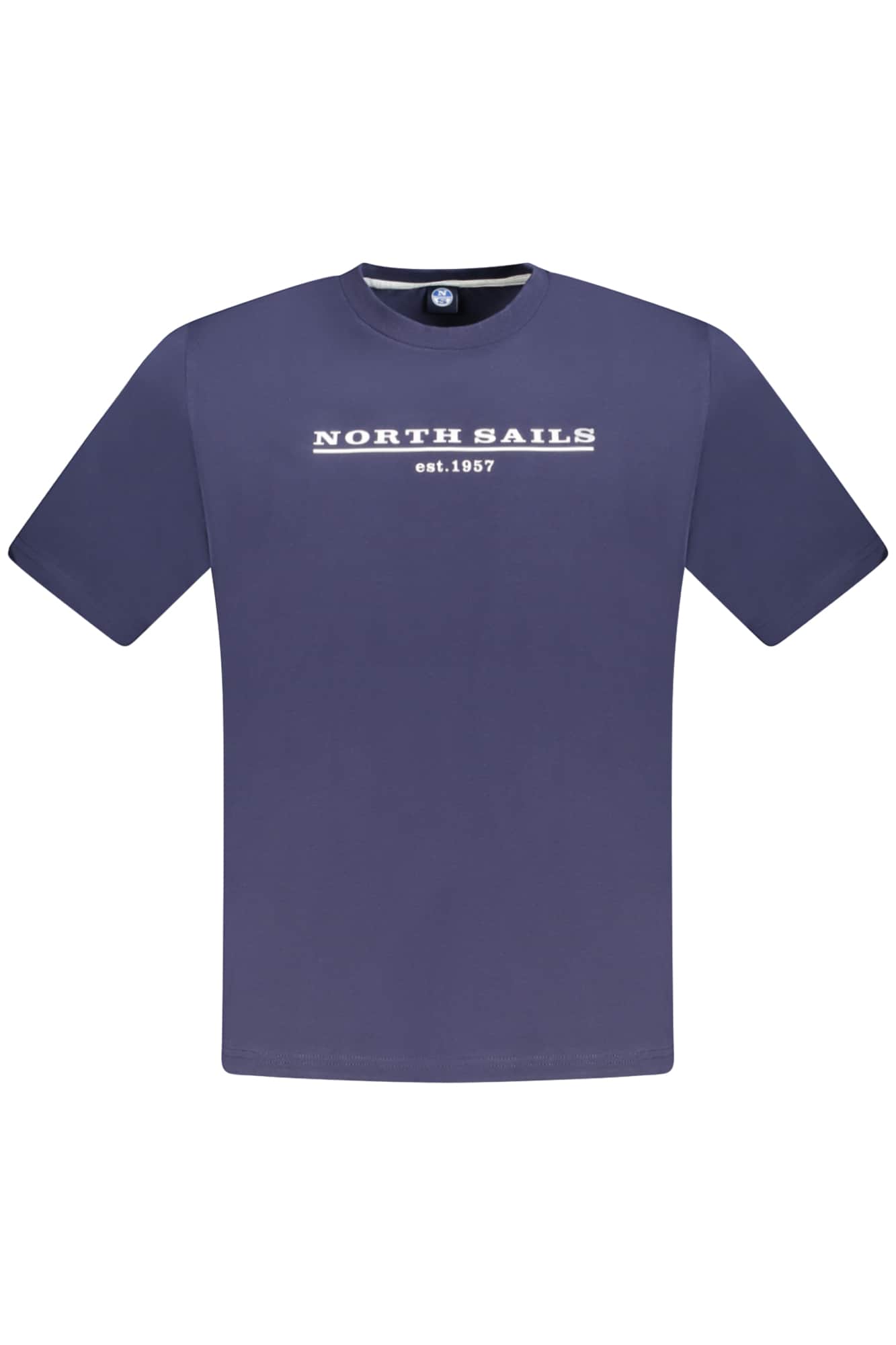 North Sails manga corta t-camisa hombre azul
