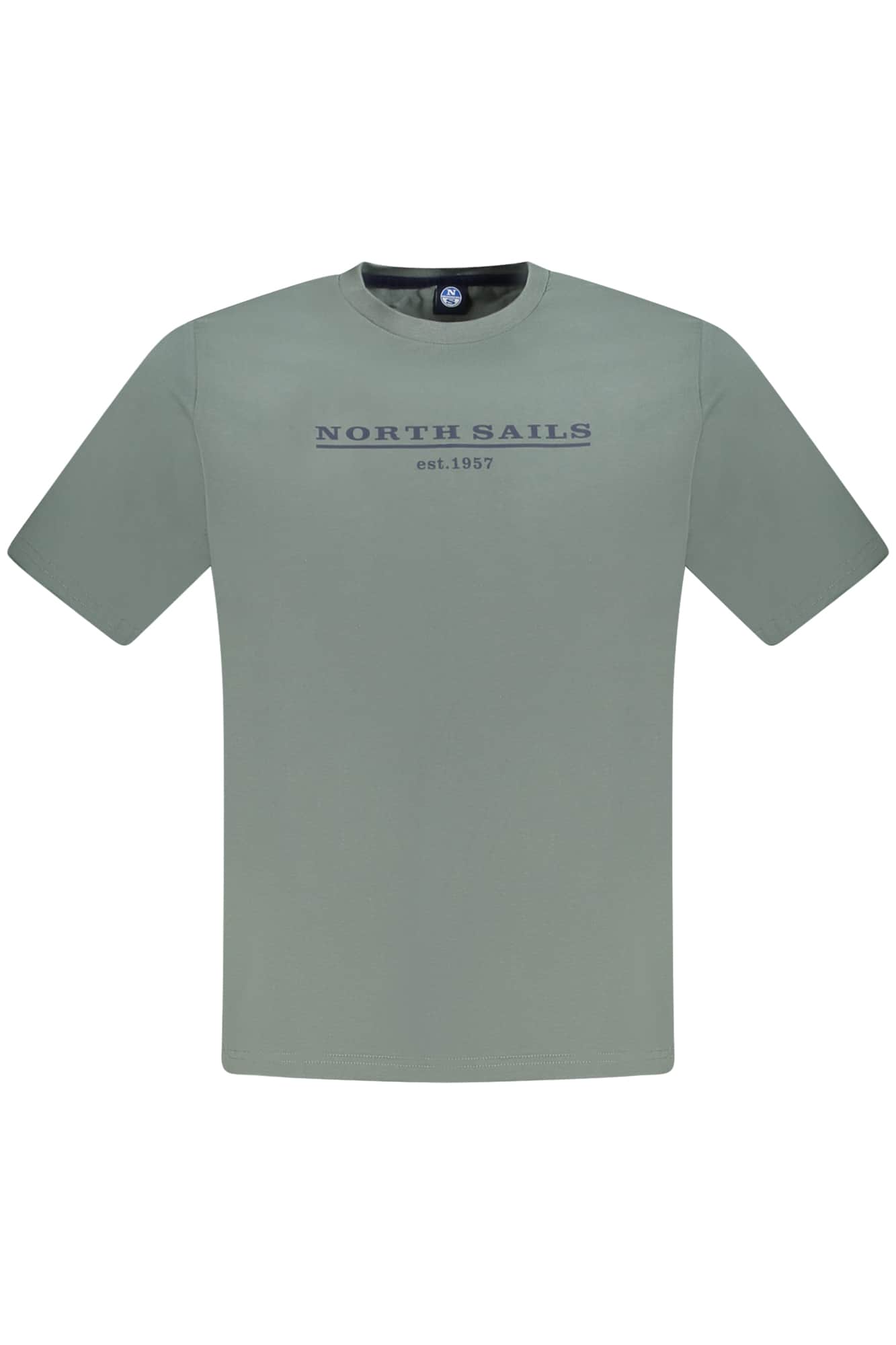 North Sails manga corta t-camisa hombre negro