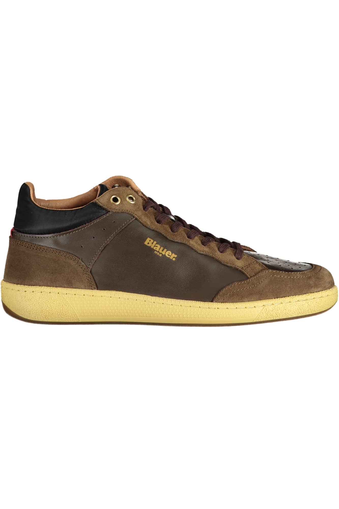 Blauer hombre zapatillas deportivas marrón