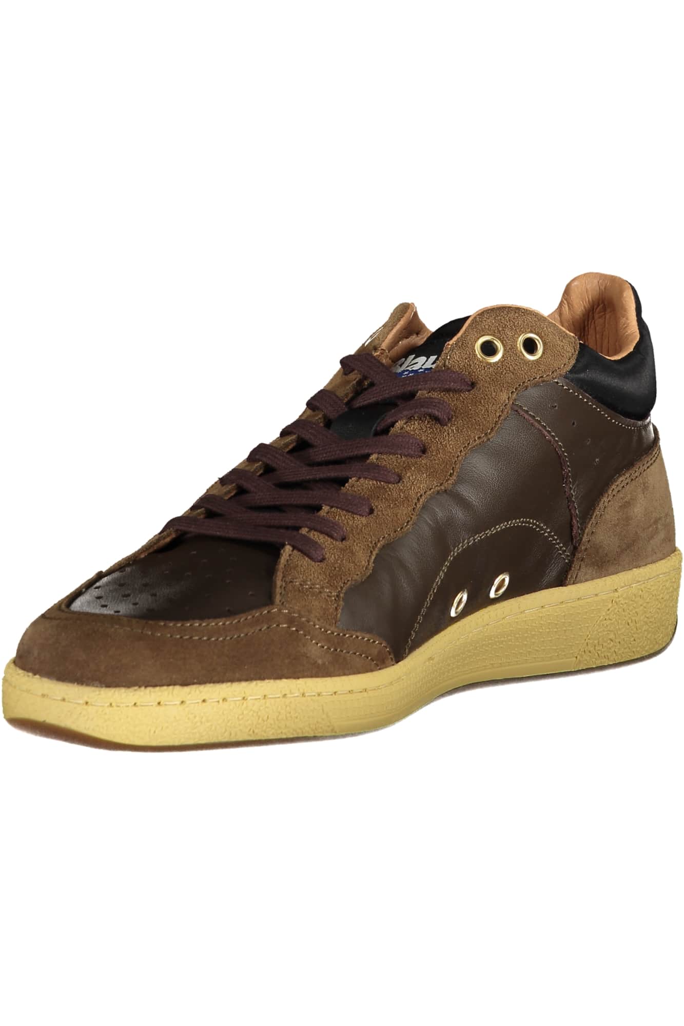 Blauer hombre zapatillas deportivas marrón