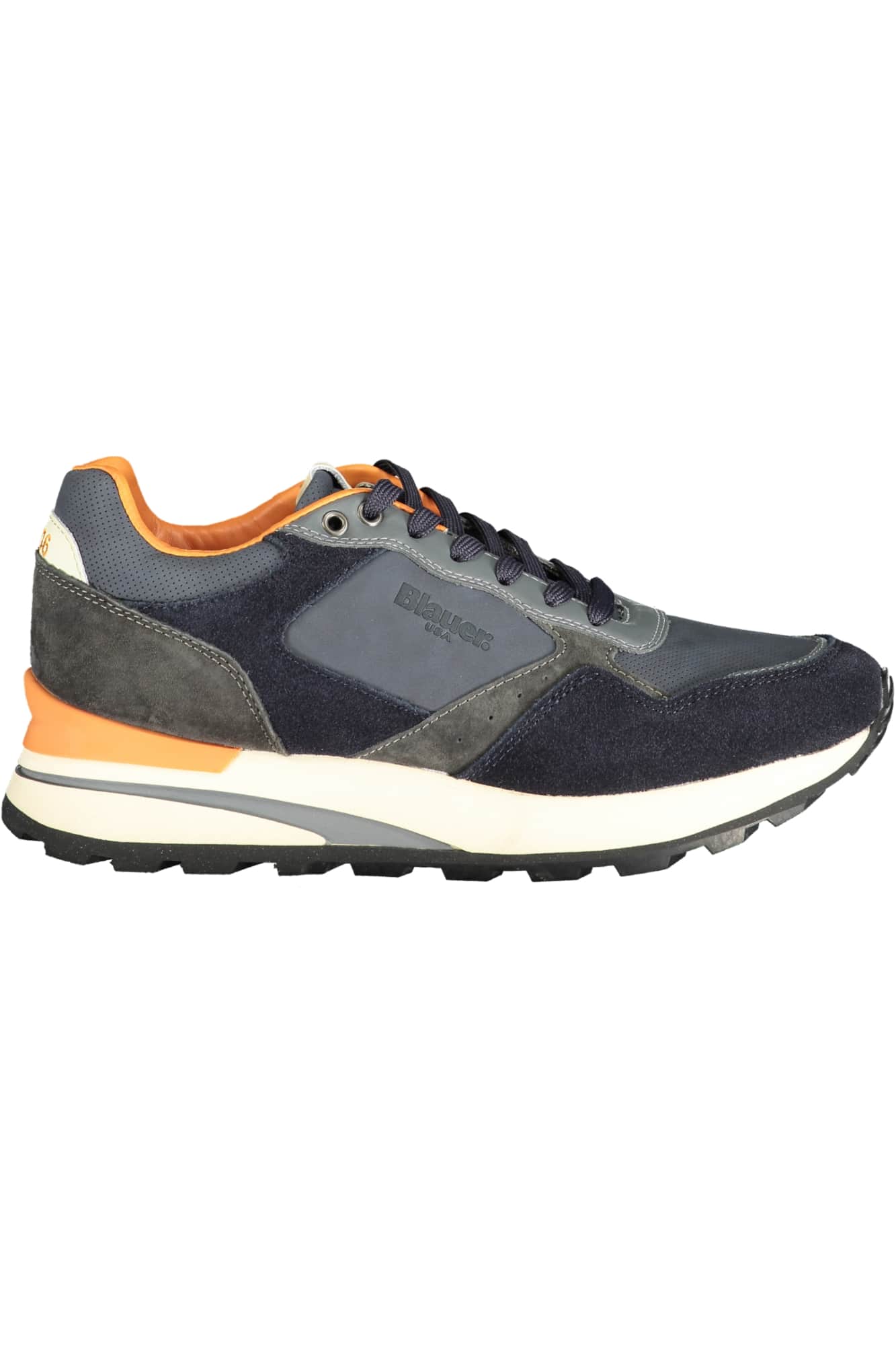 Blauer hombre zapatillas deportivas marrón