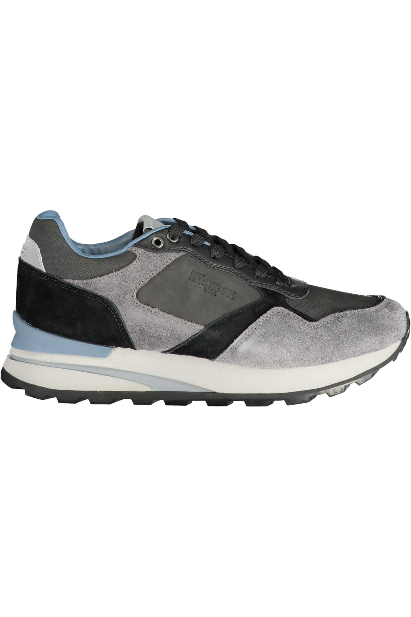 Blauer hombre zapatillas deportivas marrón