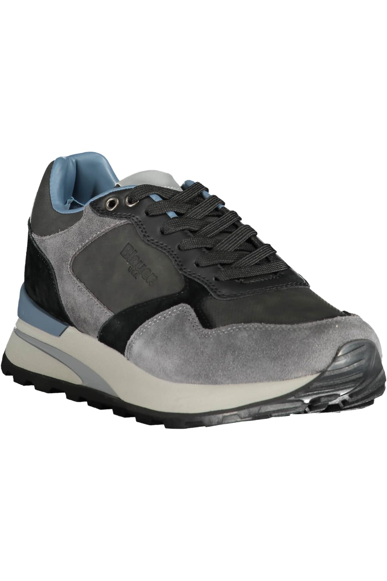 Blauer hombre zapatillas deportivas marrón