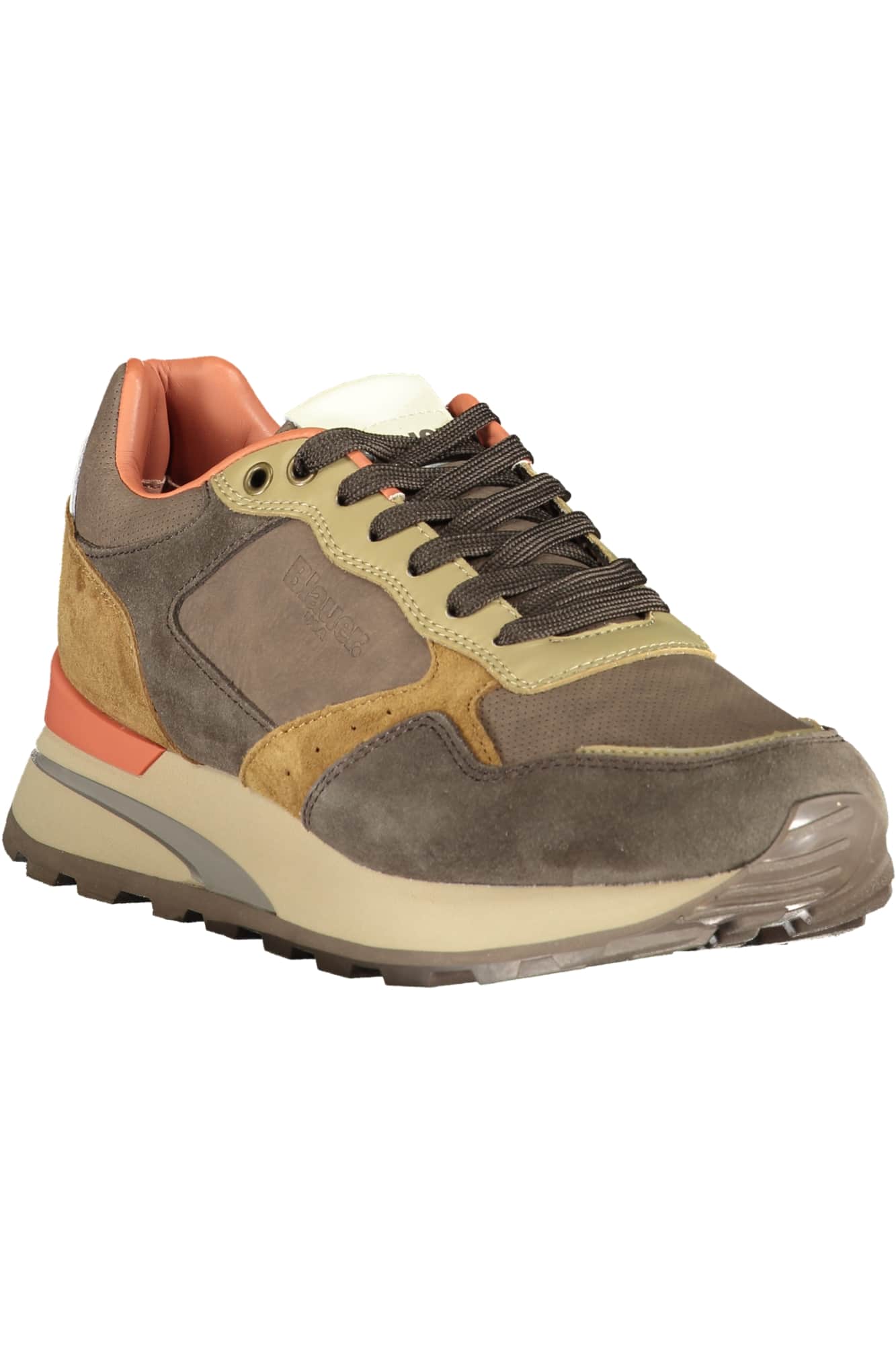 Blauer hombre zapatillas deportivas marrón