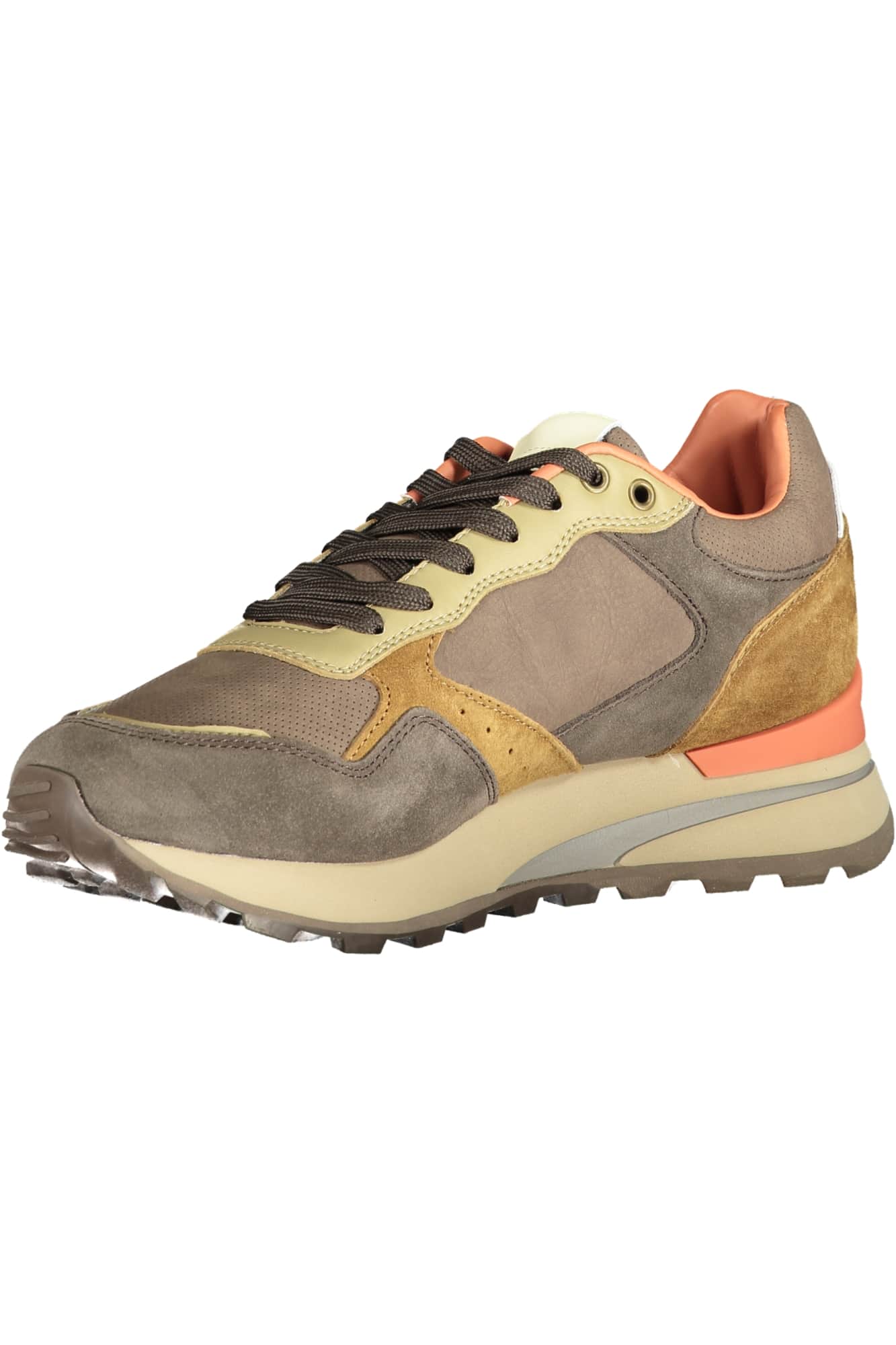 Blauer hombre zapatillas deportivas marrón