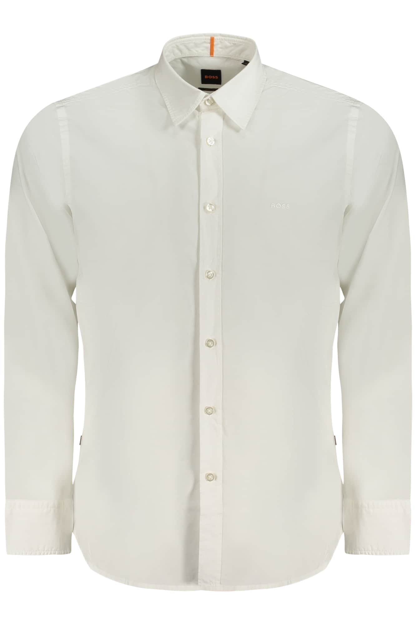 Hugo Boss manga larga camisa hombre blanco