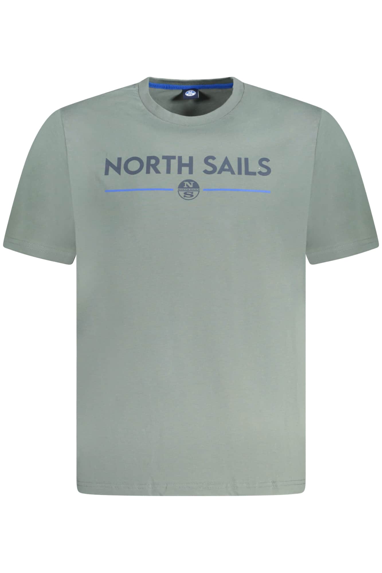North Sails manga corta t-camisa hombre gris