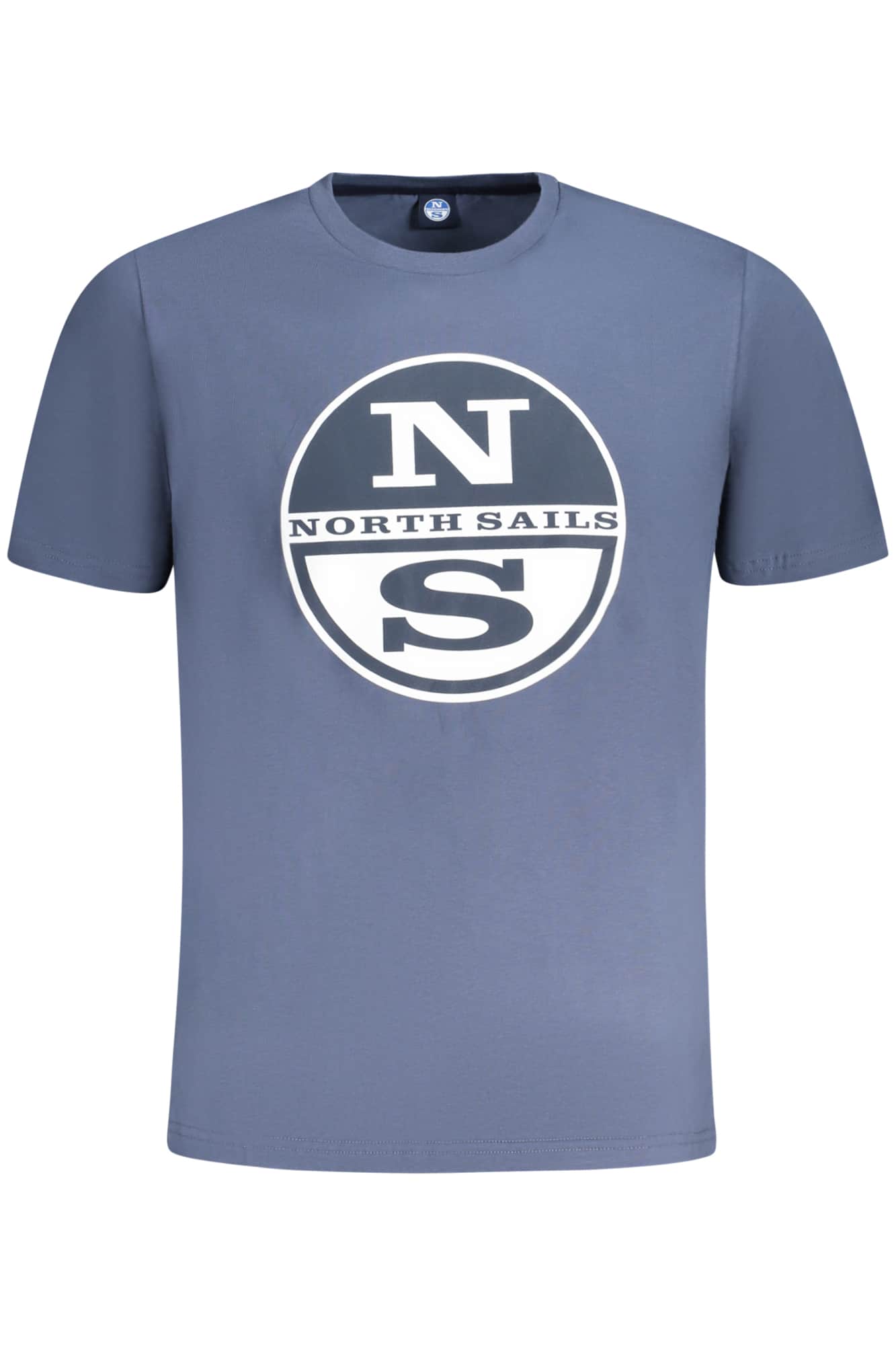 North Sails manga corta t-camisa hombre azul