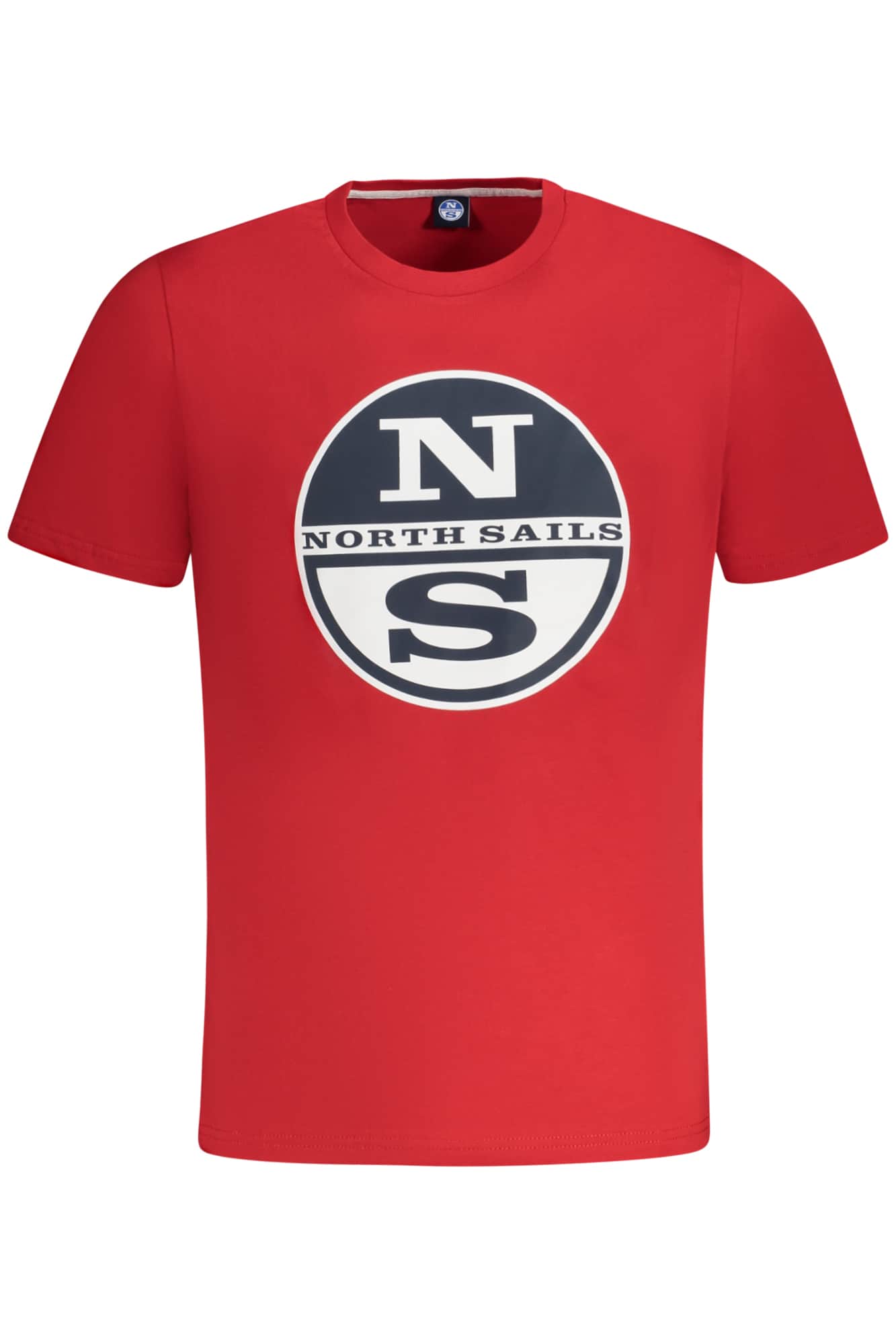 North Sails manga corta t-camisa hombre azul