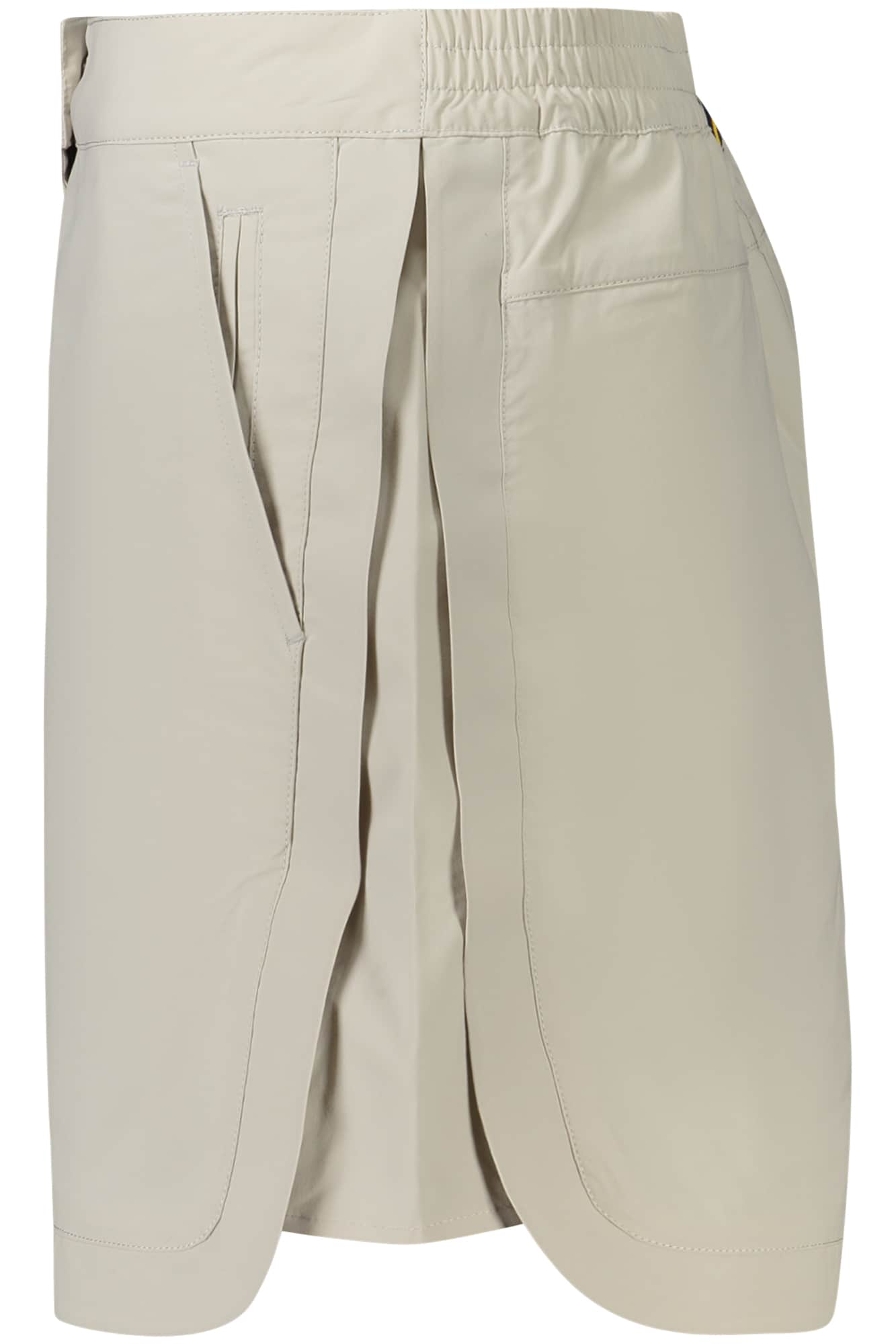 K-Way beige mujer corto pantalón