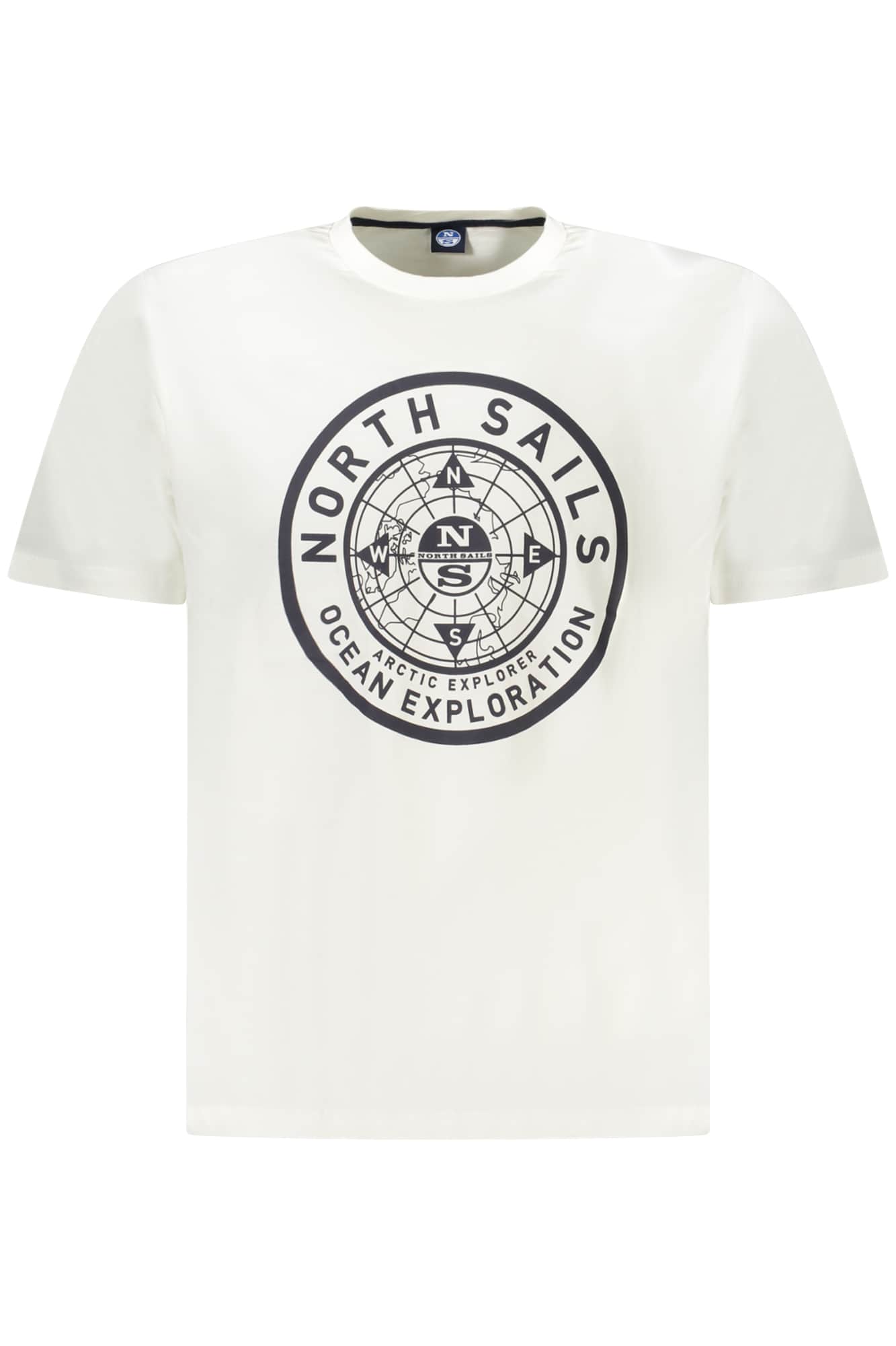North Sails manga corta t-camisa hombre negro