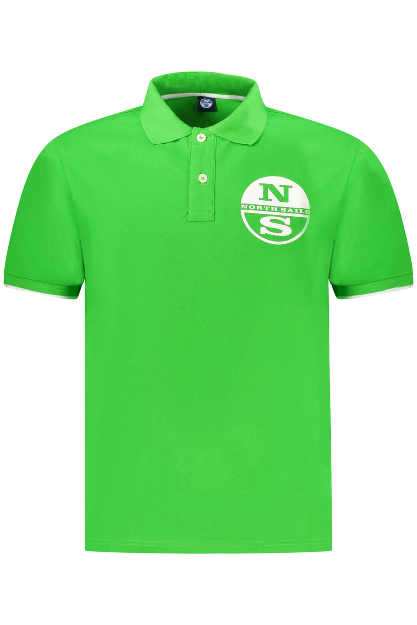 North Sails hombre manga corta polo verde