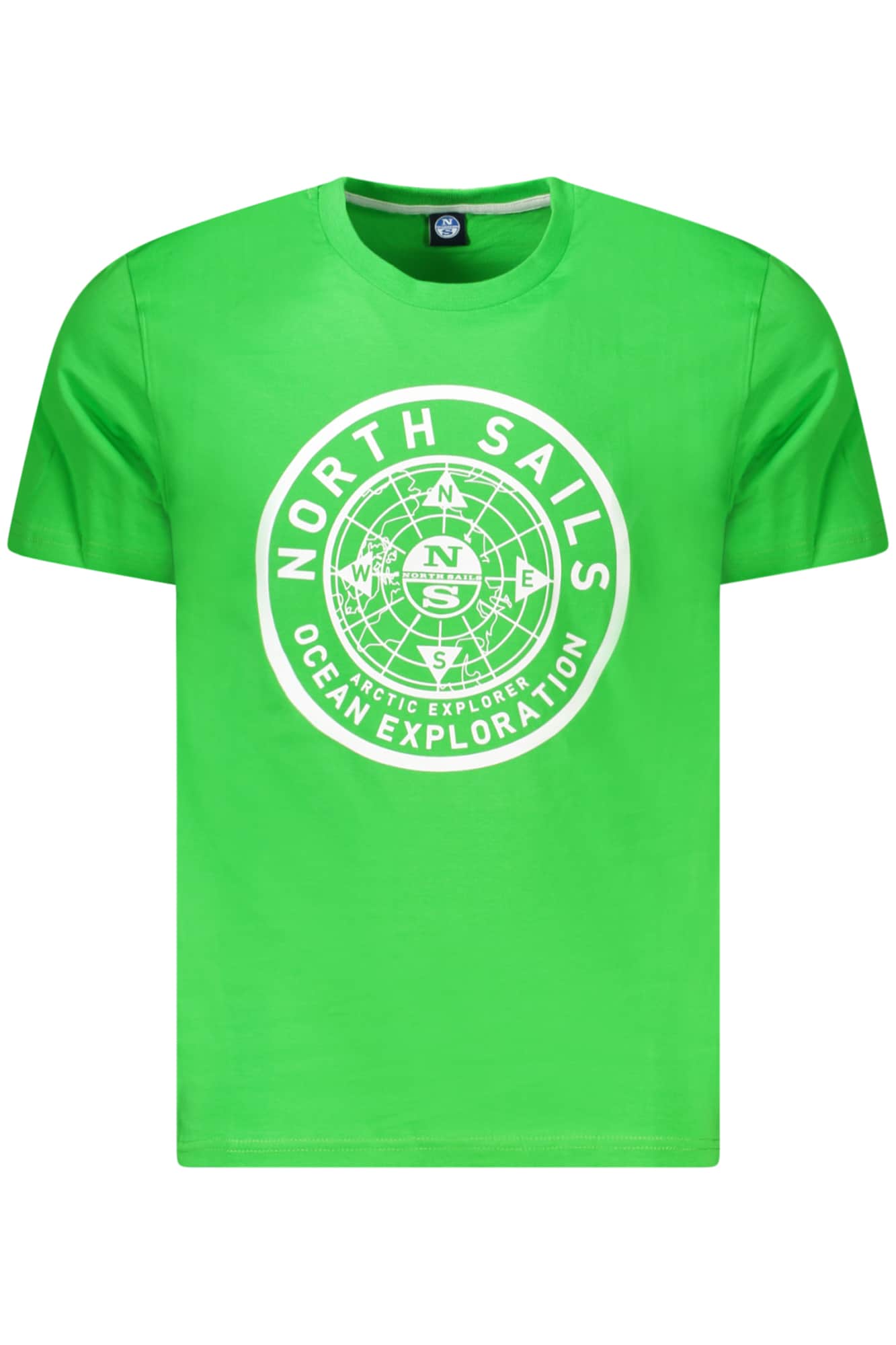 North Sails manga corta t-camisa hombre negro