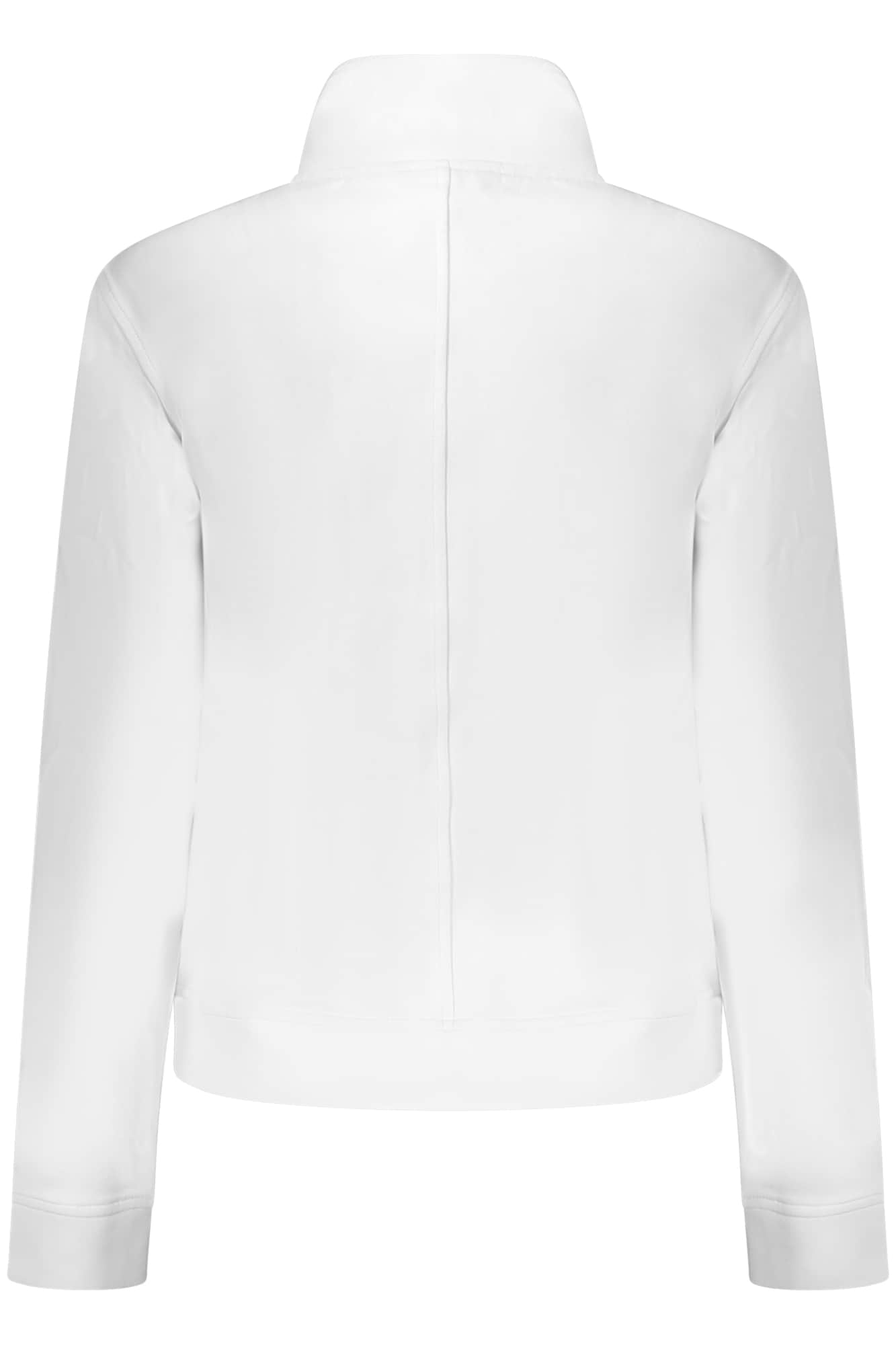 K-Way mujer con cremallera sudadera blanco