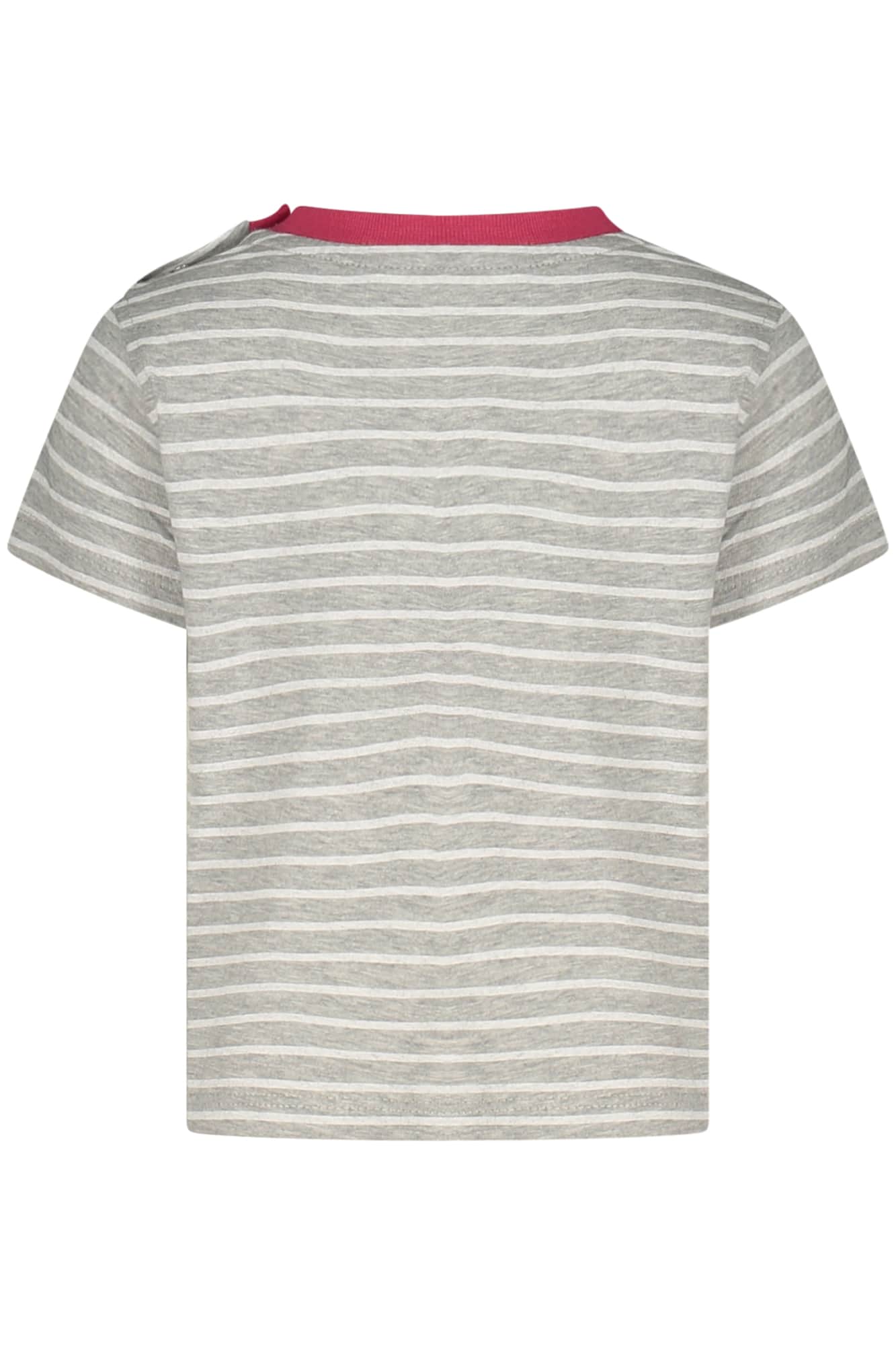 K-Way manga corta t-camisa niñas gris