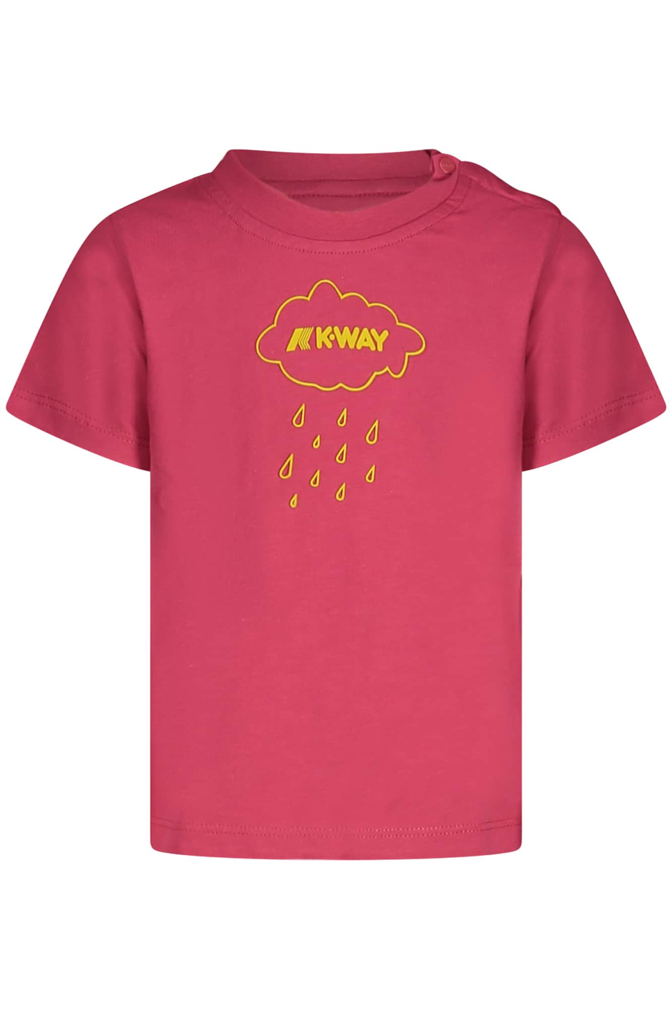 K-Way manga corta t-camisa niña rosa