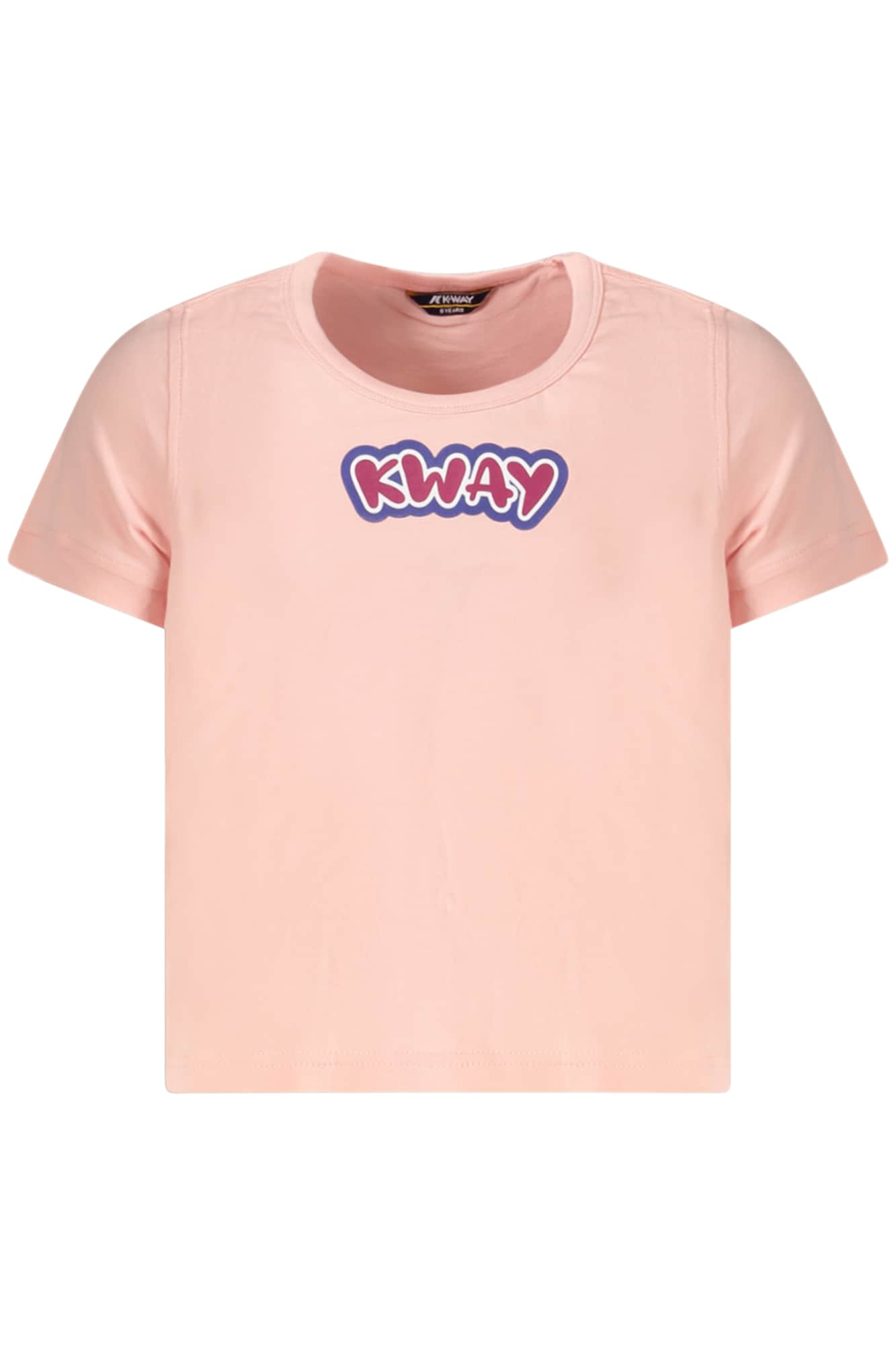 K-Way t-camisa manga corta niña morado