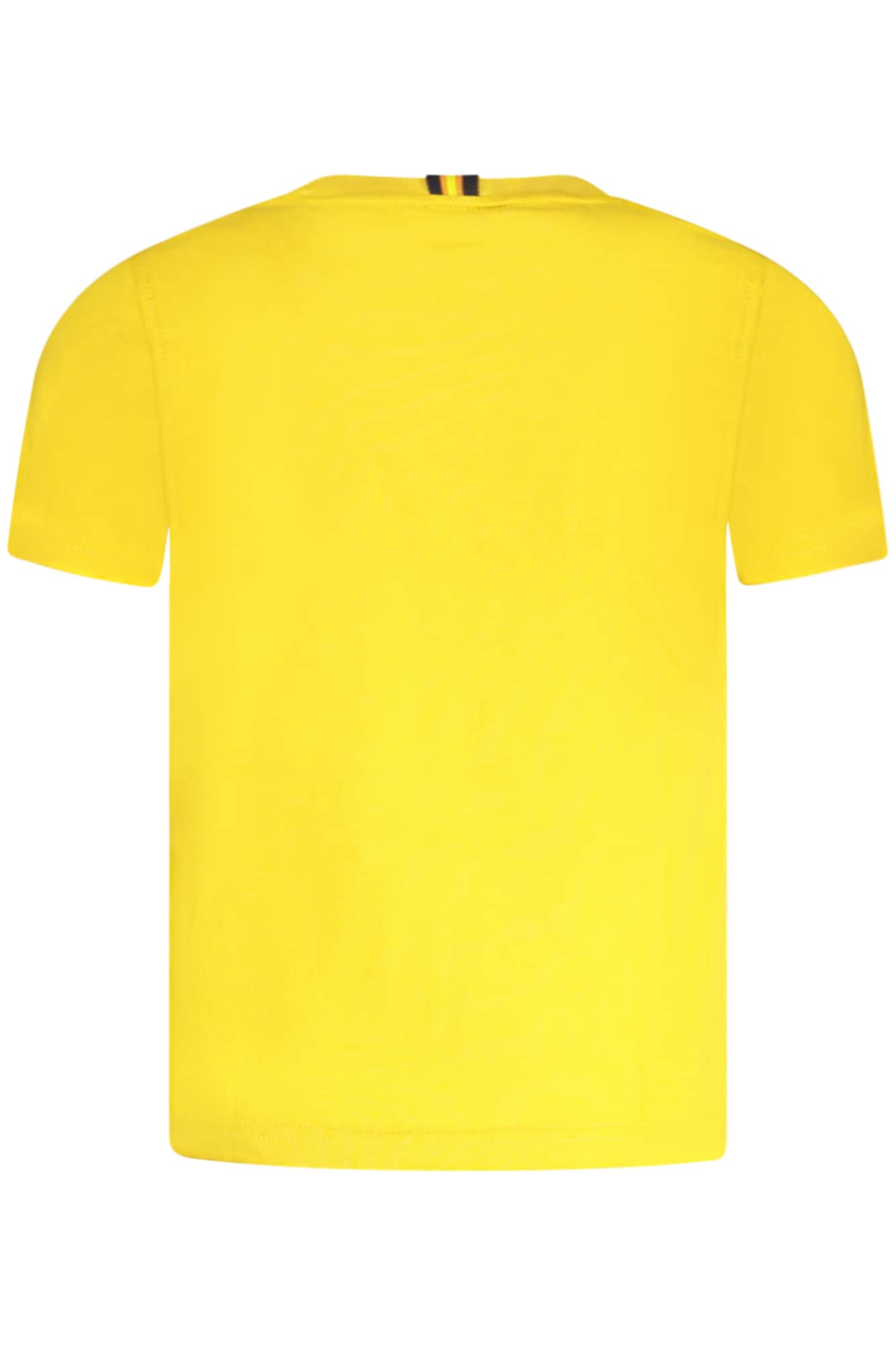 K-Way manga corta t-camisa niños amarillo