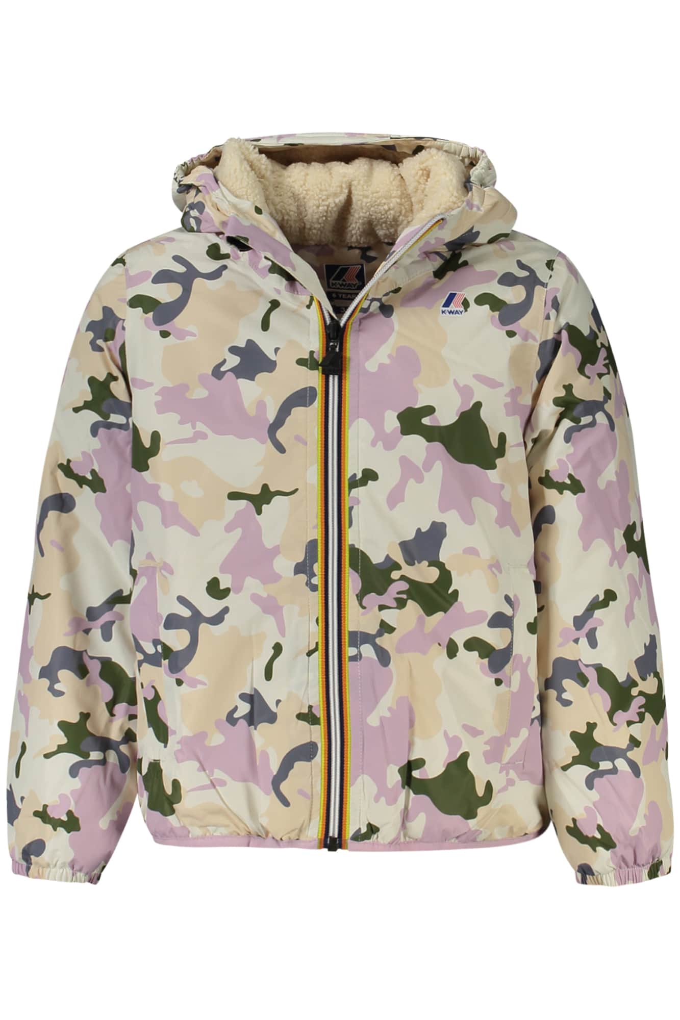 K-Way niñas beige chaqueta