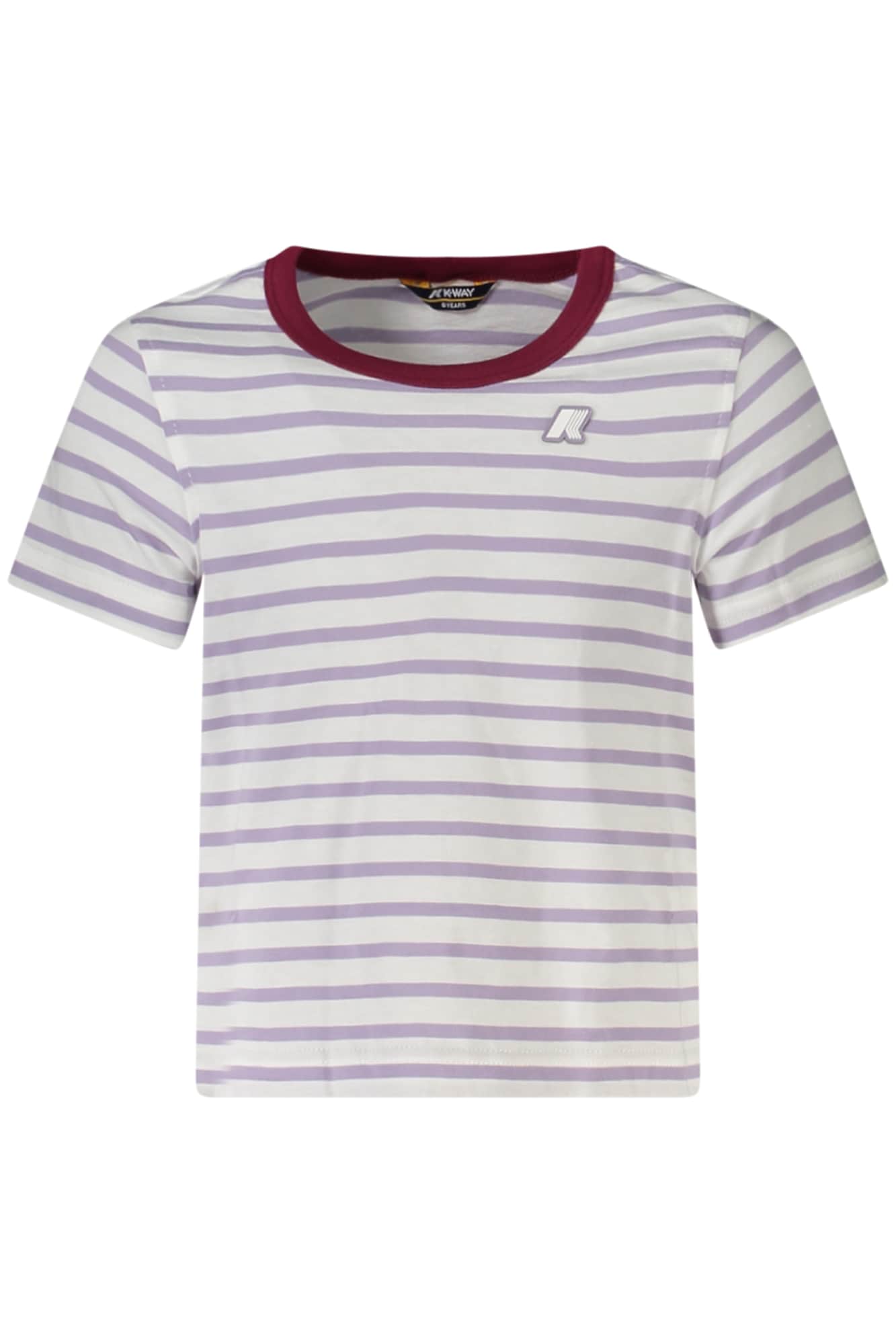 K-Way t-camisa manga corta niña morado