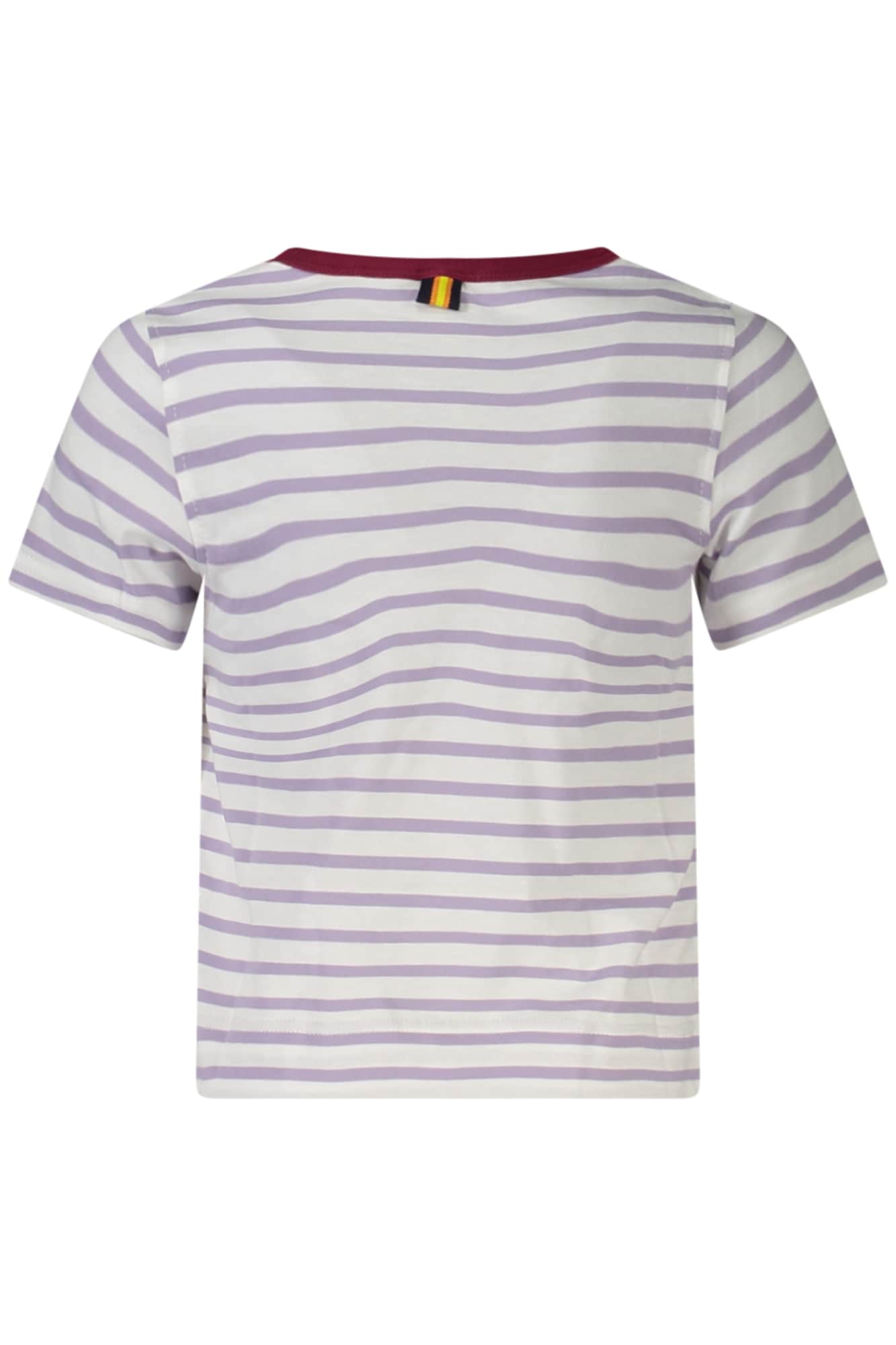 K-Way t-camisa manga corta niña morado