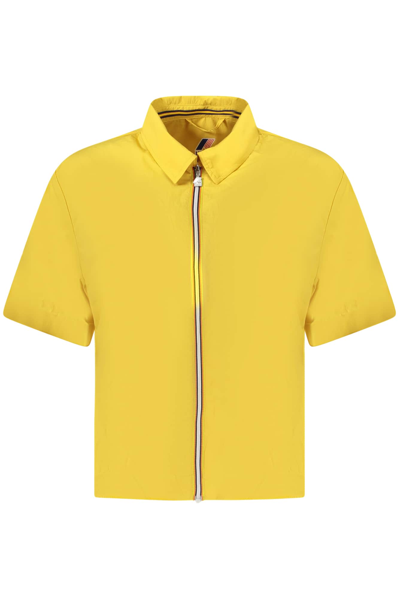 K-Way manga corta camisa mujer amarillo