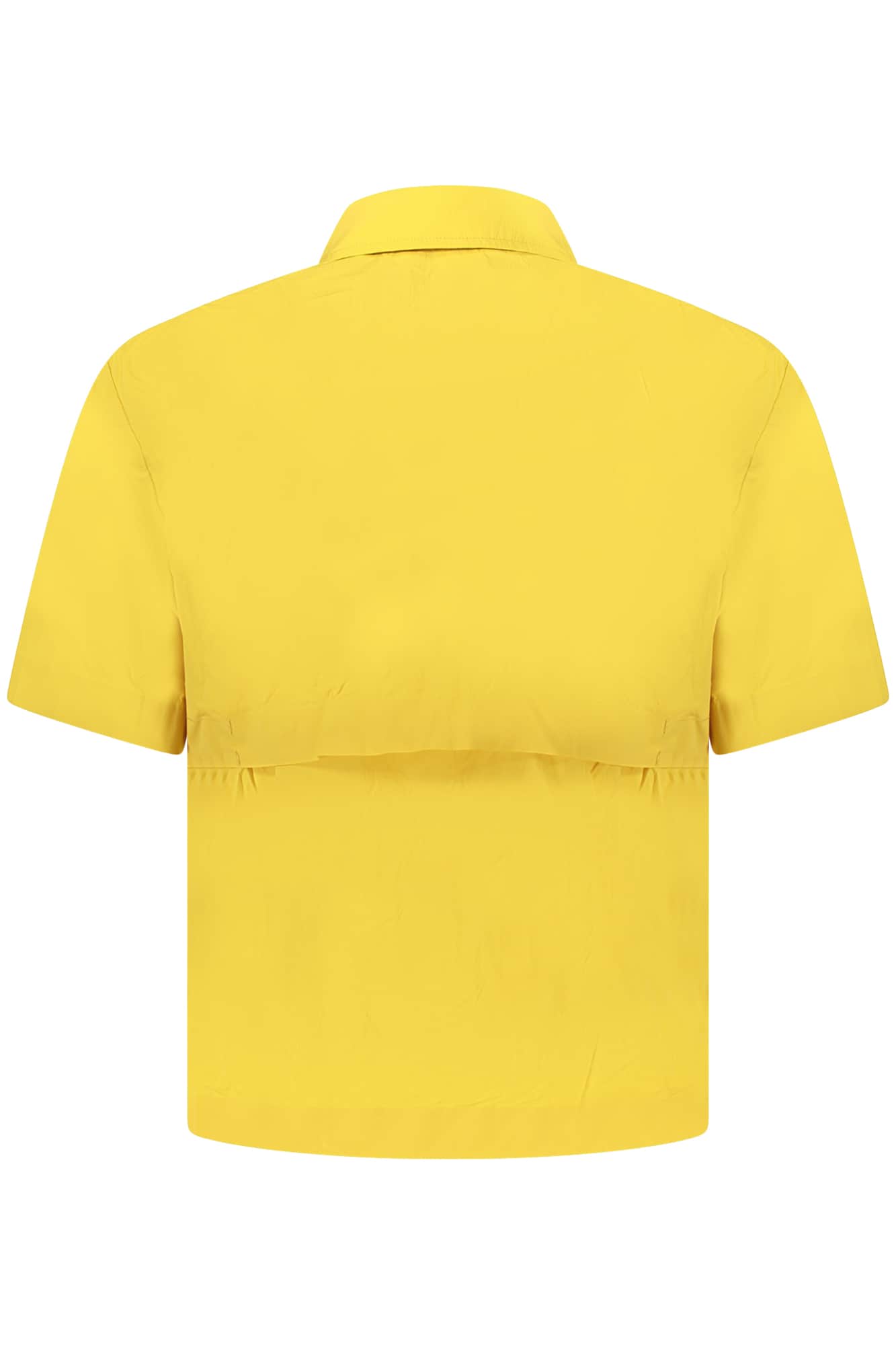 K-Way manga corta camisa mujer amarillo
