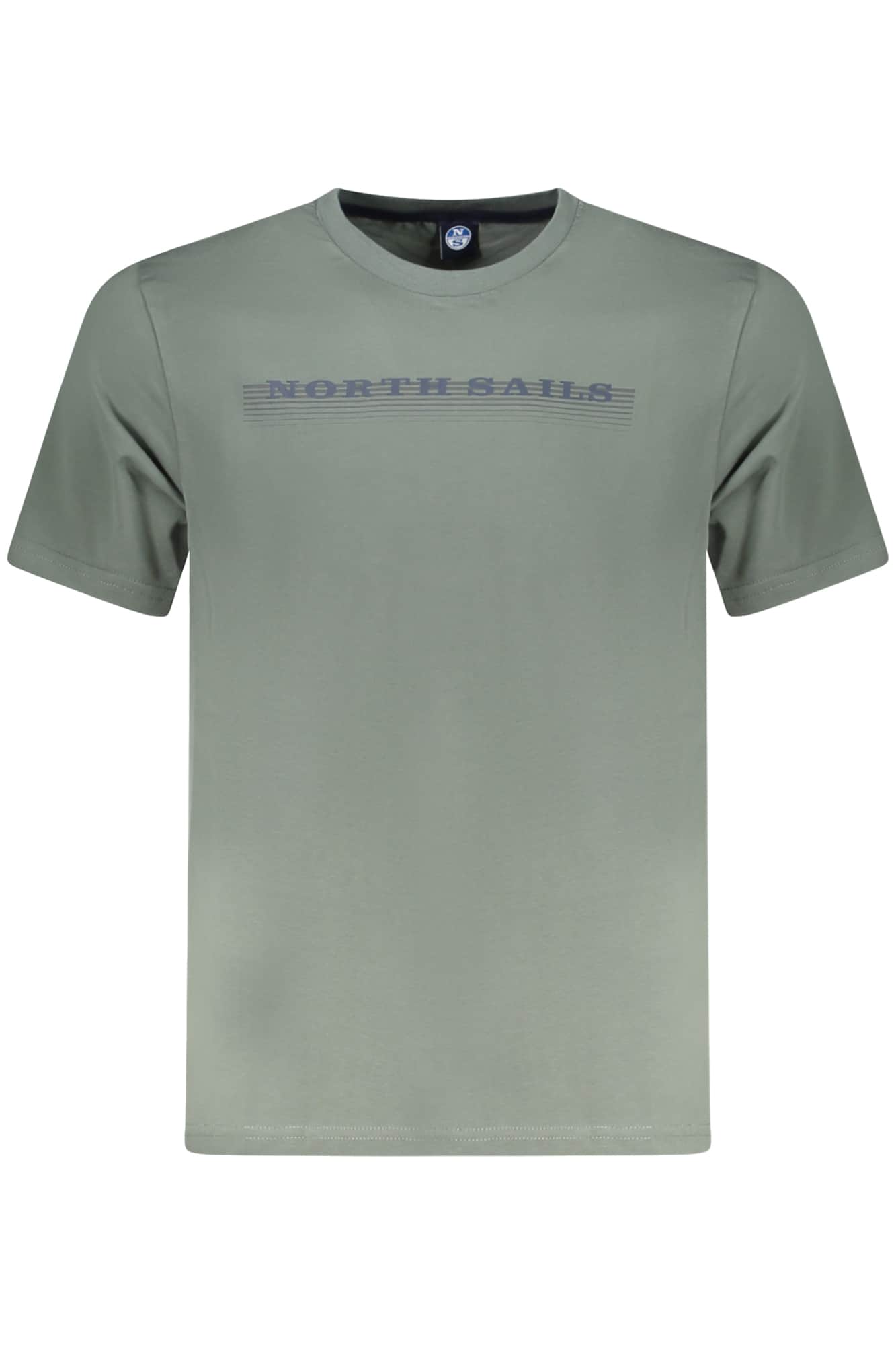 North Sails manga corta t-camisa hombre gris