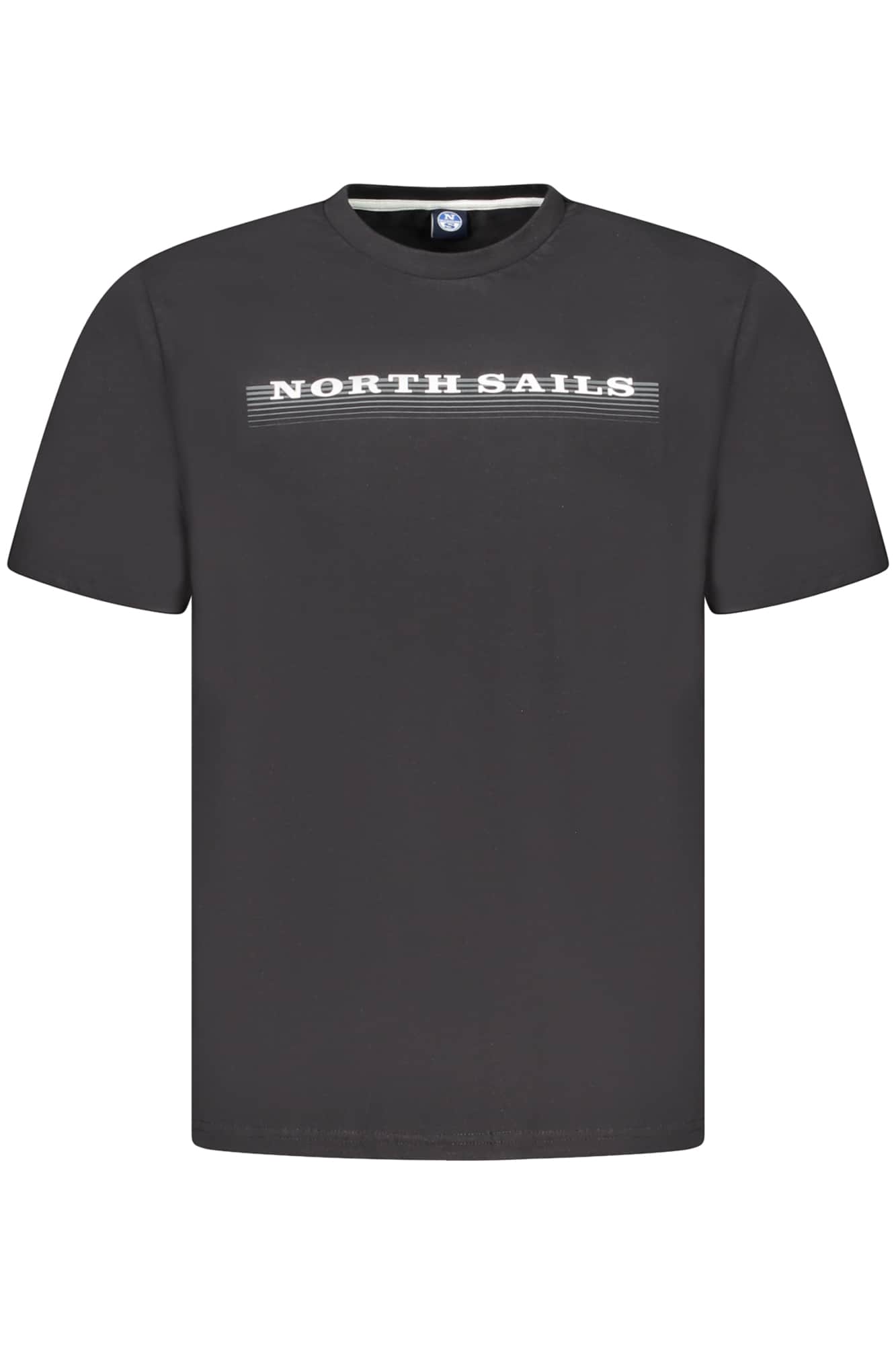 North Sails manga corta t-camisa hombre gris