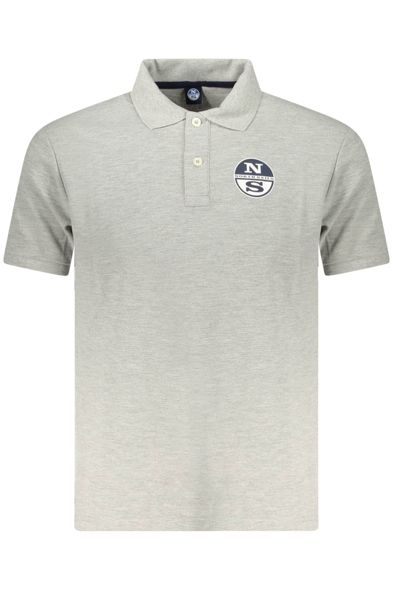 North Sails hombre manga corta polo gris