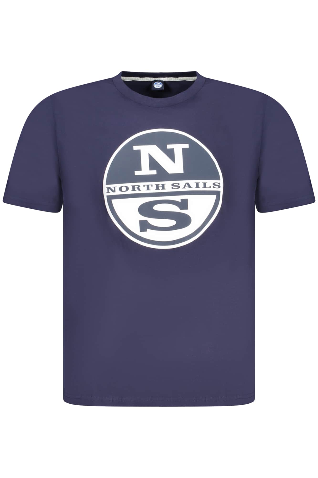 North Sails manga corta t-camisa hombre azul